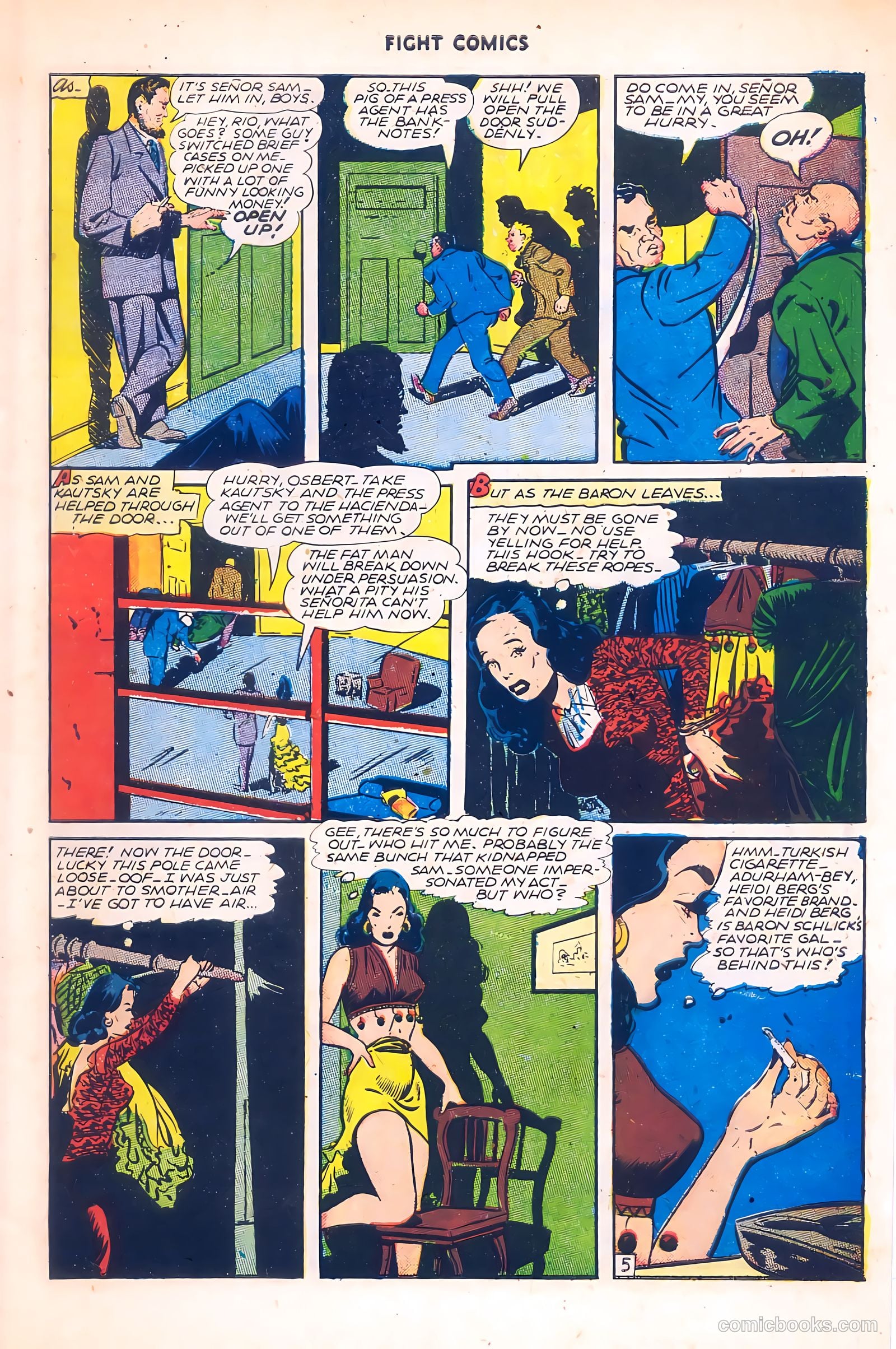 Fight Comics #41 (1945) — page 7 of 36