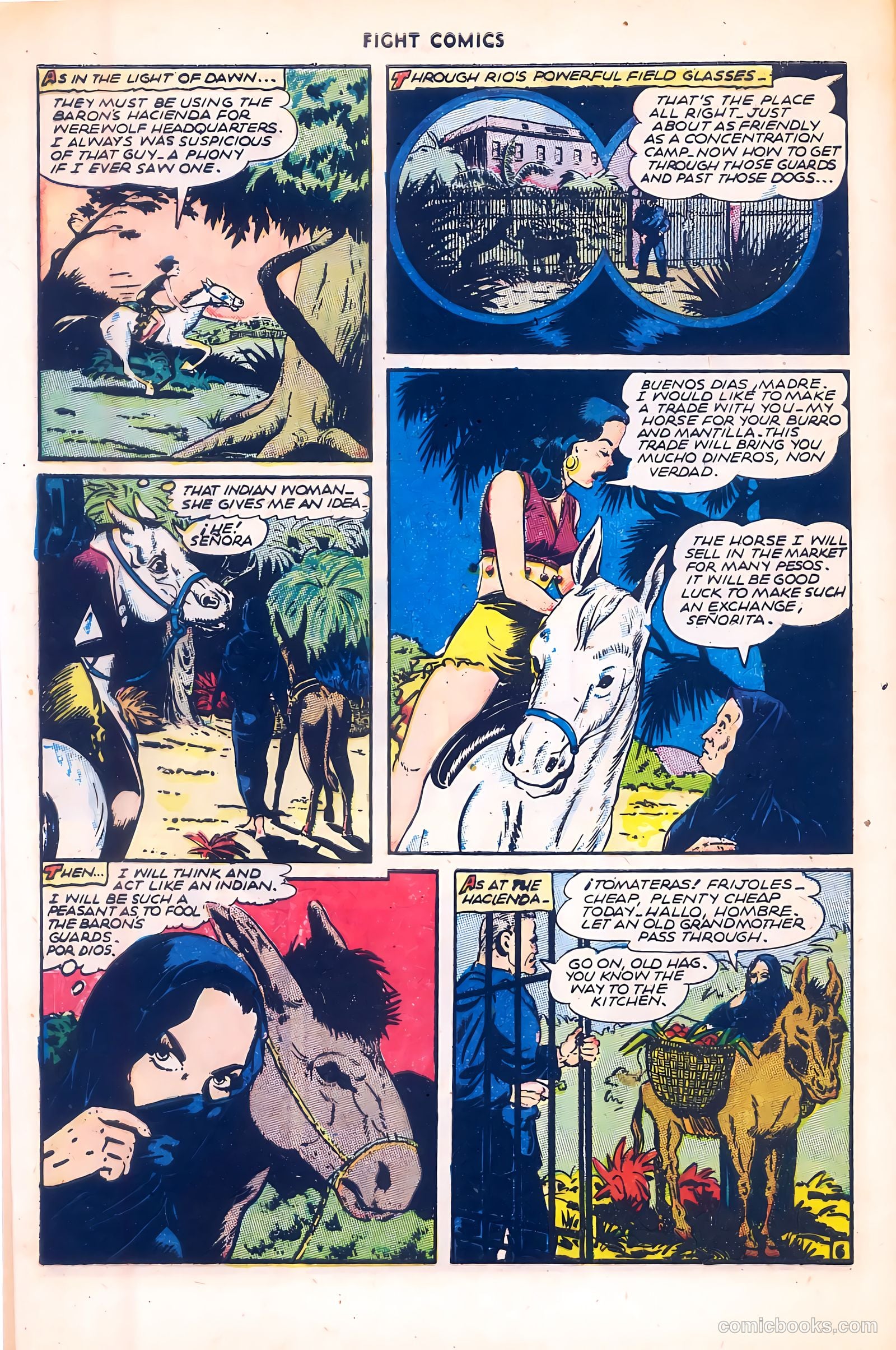 Fight Comics #41 (1945) — page 8 of 36
