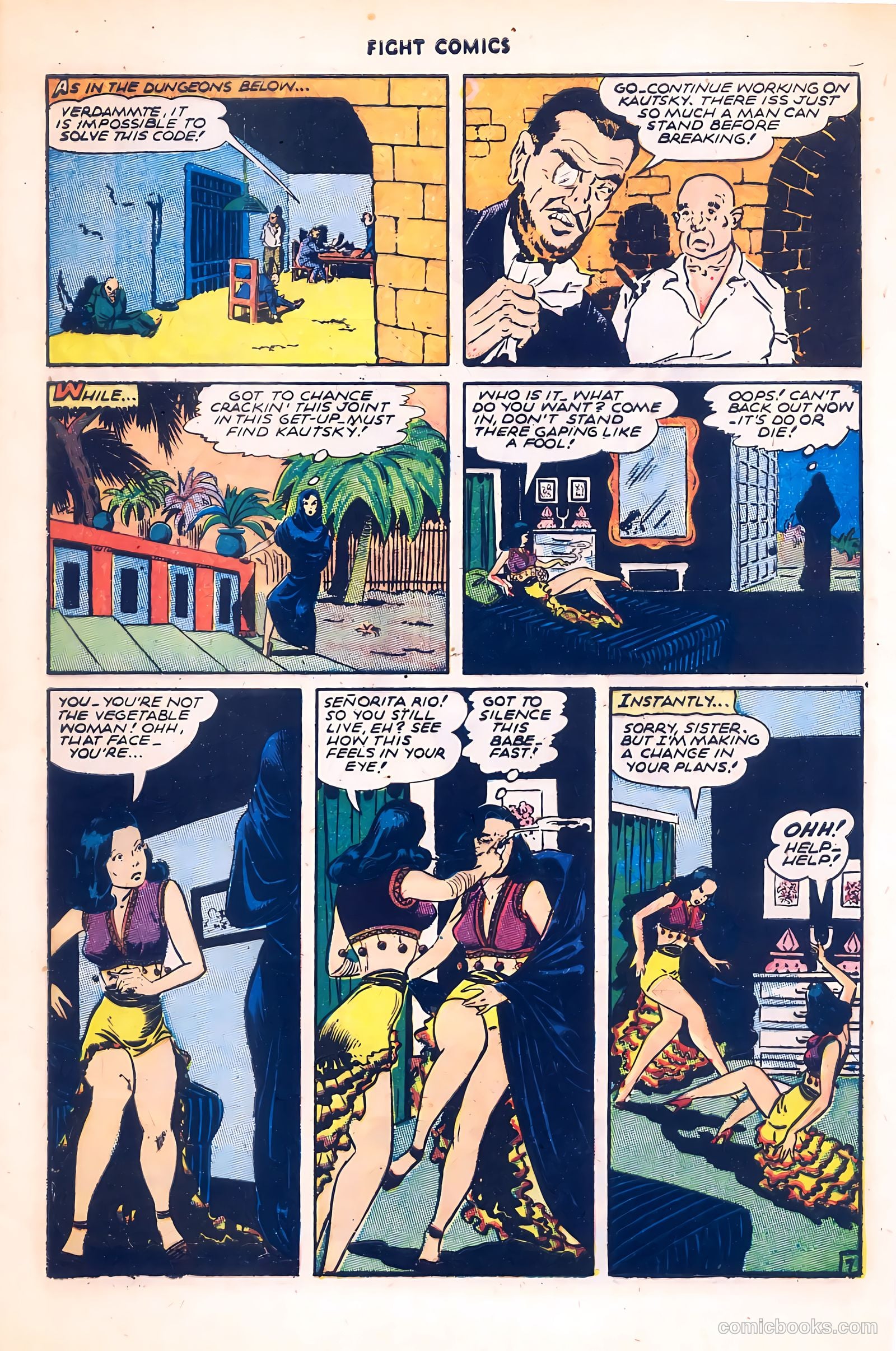 Fight Comics #41 (1945) — page 9 of 36