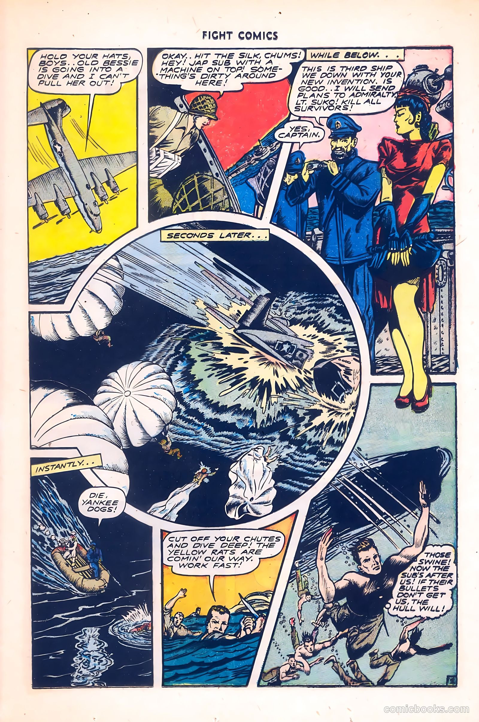 Fight Comics #41 (1945) — page 13 of 36