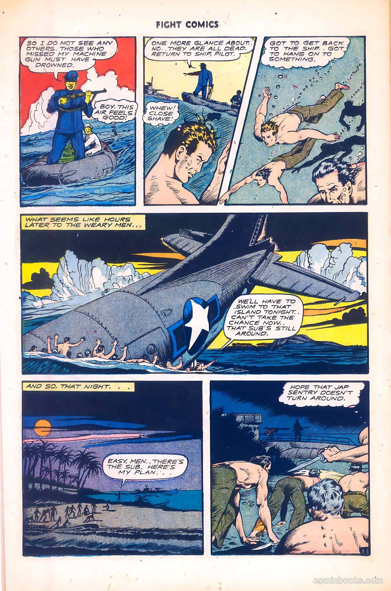 Fight Comics #41 (1945) — page 14 of 36