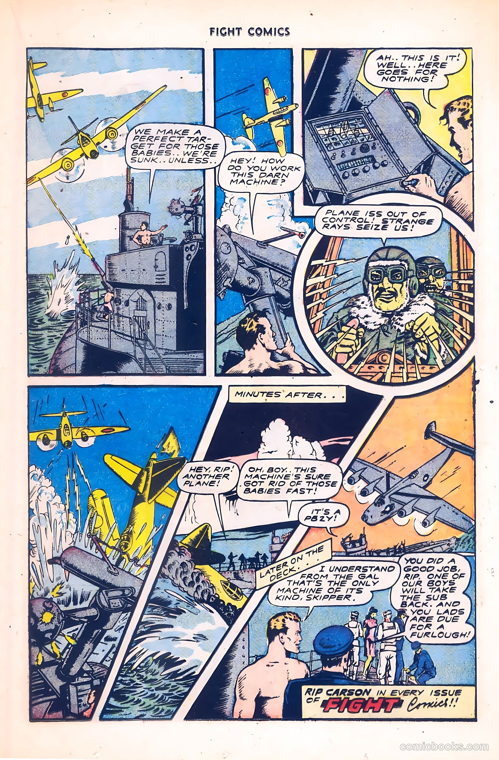 Fight Comics #41 (1945) — page 17 of 36