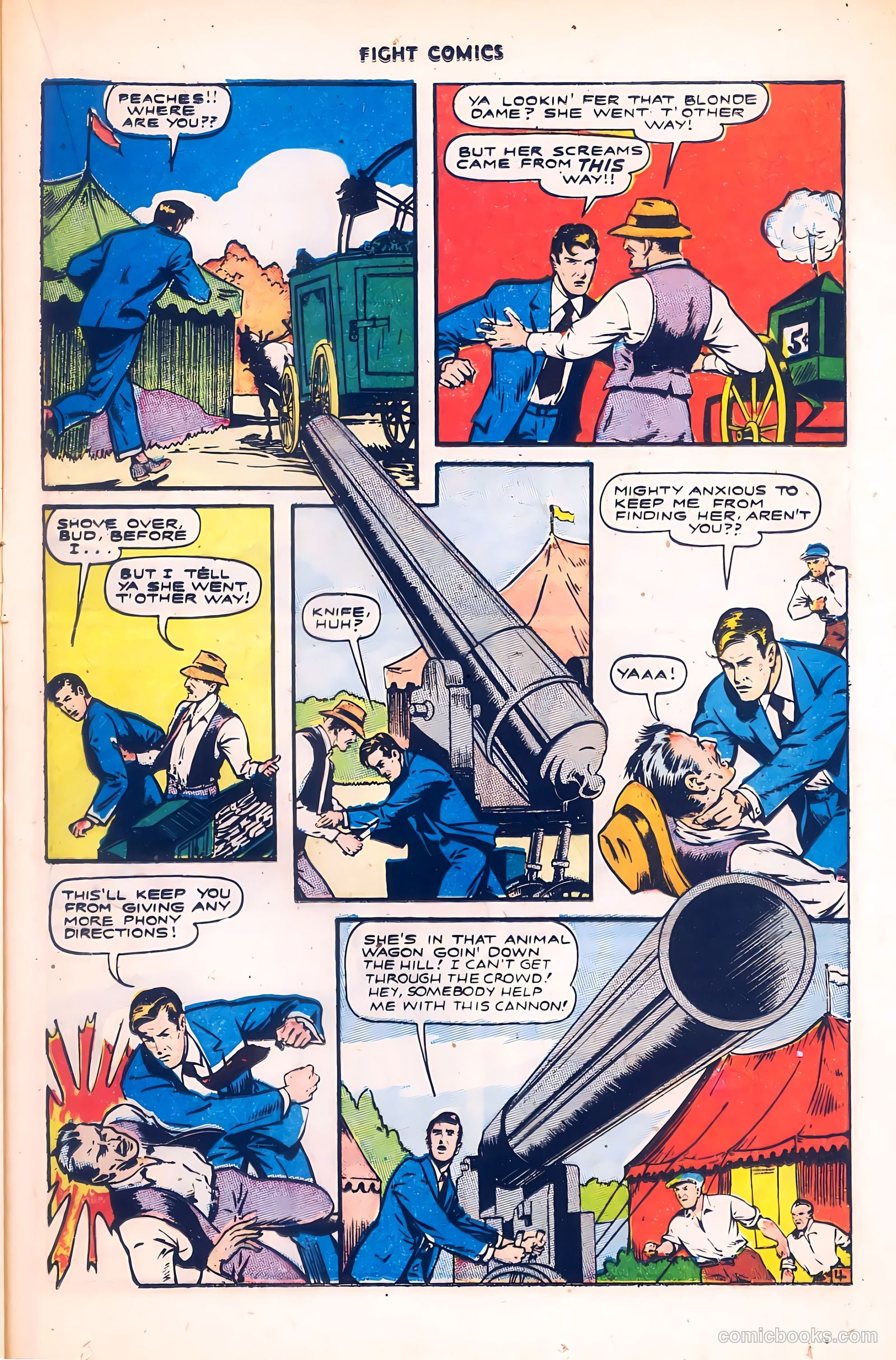 Fight Comics #41 (1945) — page 21 of 36