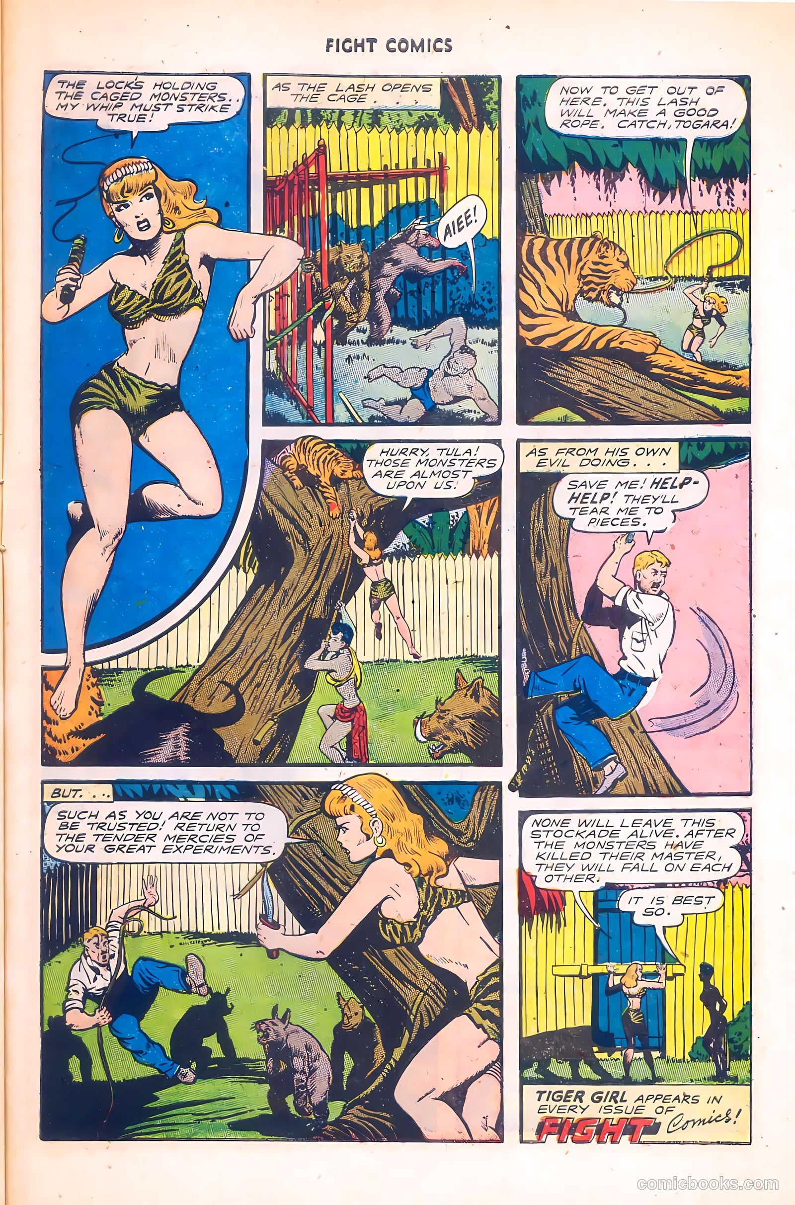 Fight Comics #41 (1945) — page 27 of 36