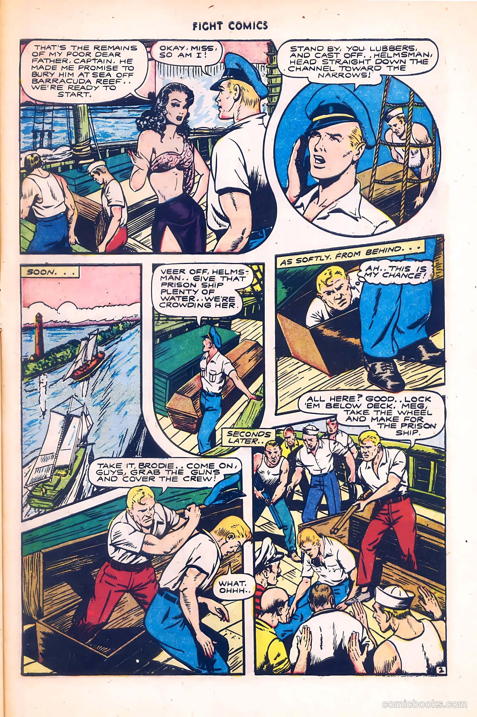 Fight Comics #41 (1945) — page 29 of 36