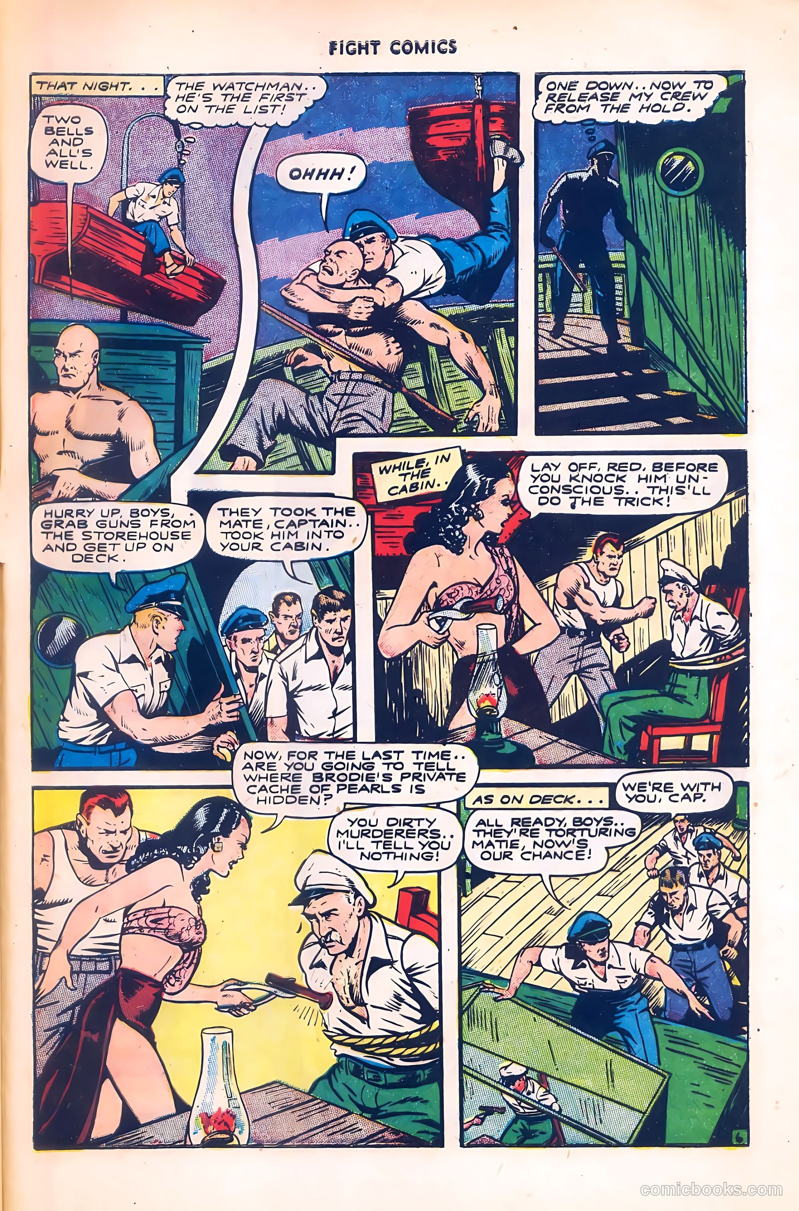 Fight Comics #41 (1945) — page 33 of 36