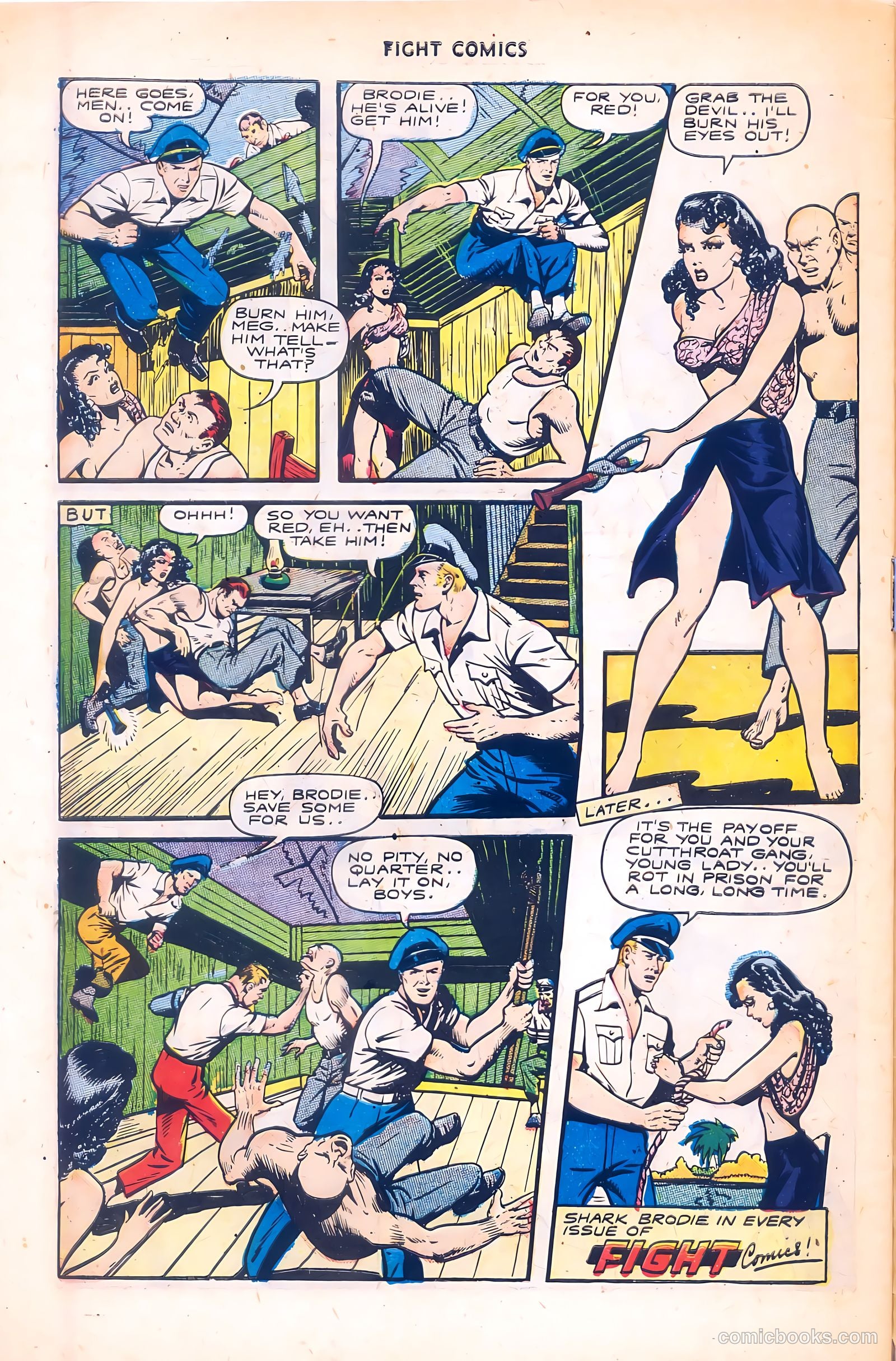 Fight Comics #41 (1945) — page 34 of 36