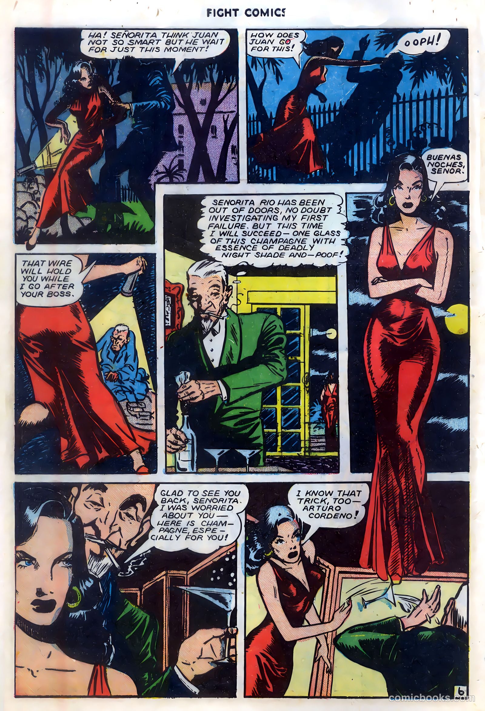 Fight Comics #42 (1946) — page 8 of 36