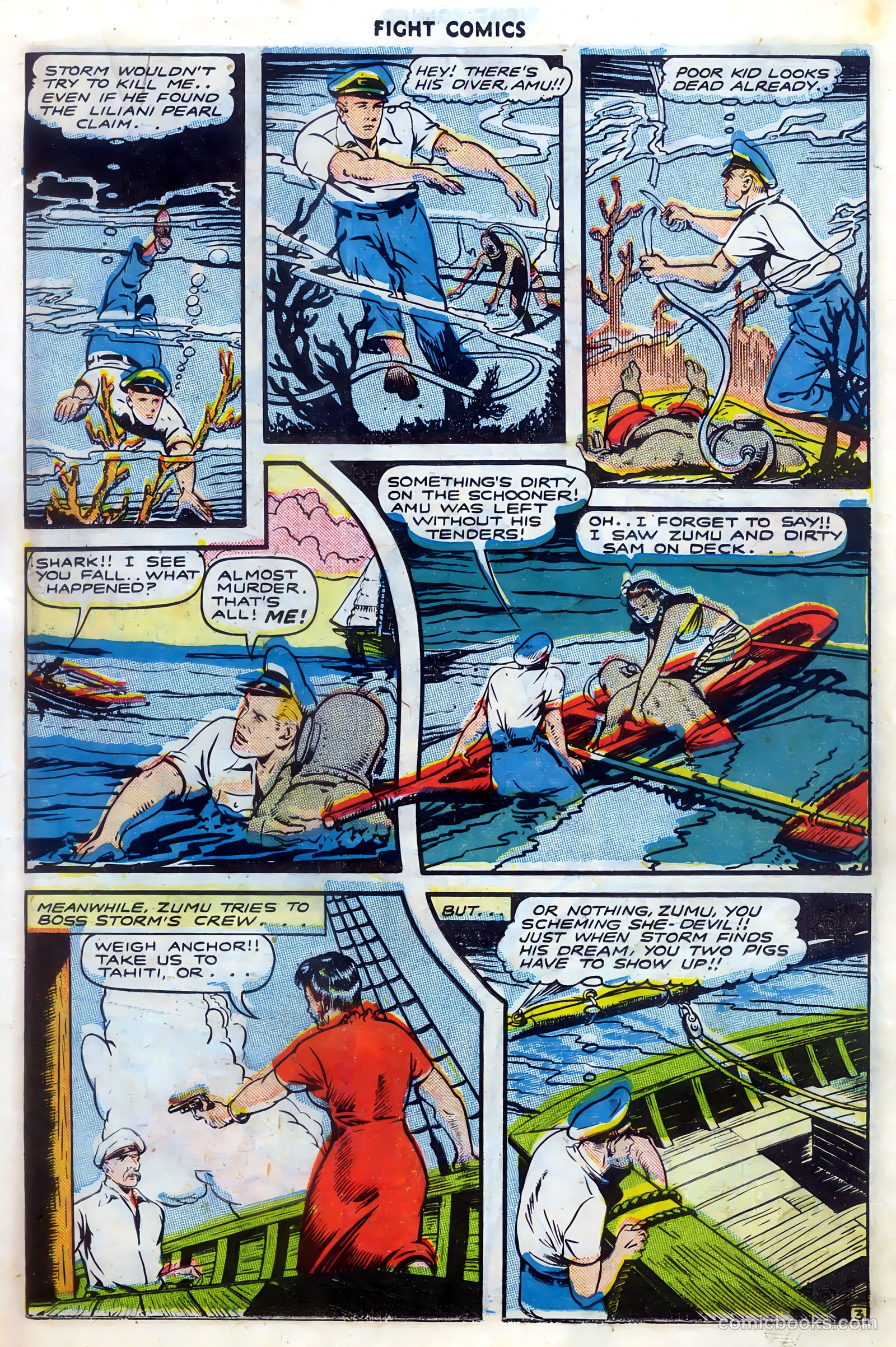 Fight Comics #42 (1946) — page 15 of 36