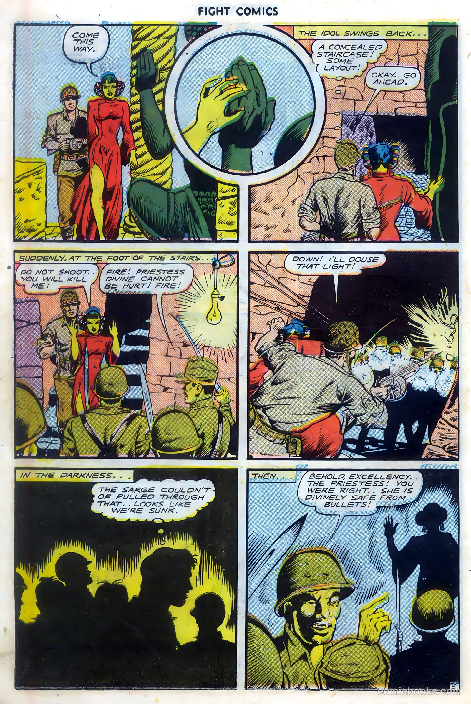 Fight Comics #42 (1946) — page 22 of 36