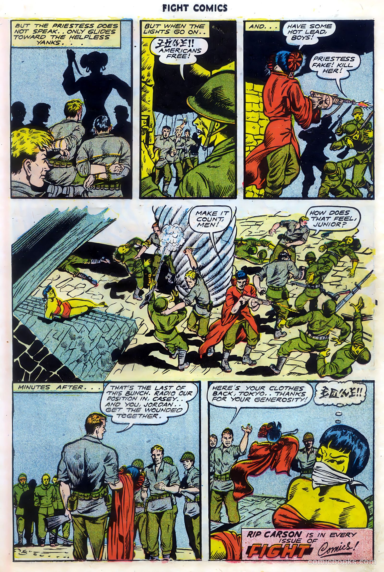 Fight Comics #42 (1946) — page 23 of 36
