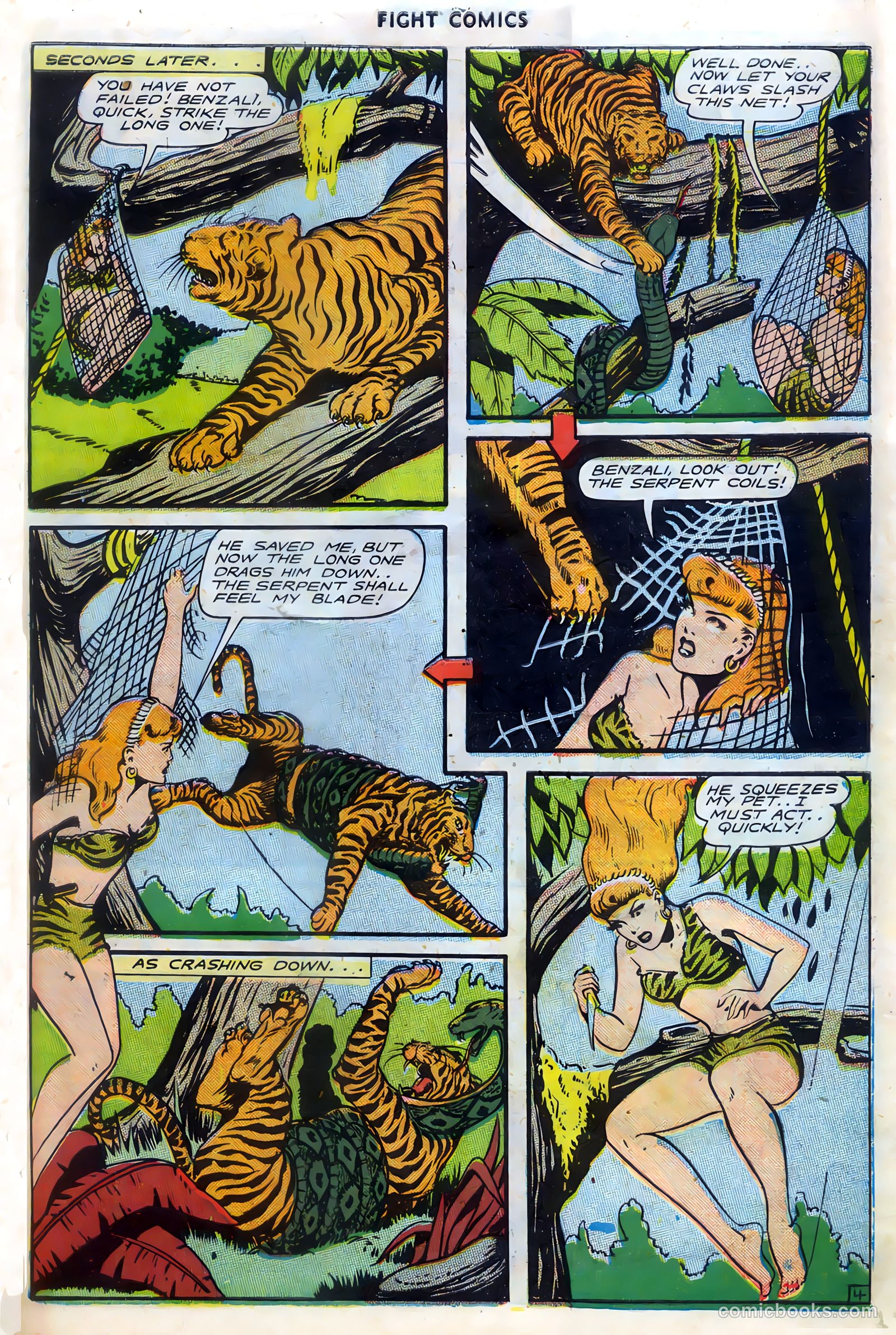 Fight Comics #42 (1946) — page 27 of 36