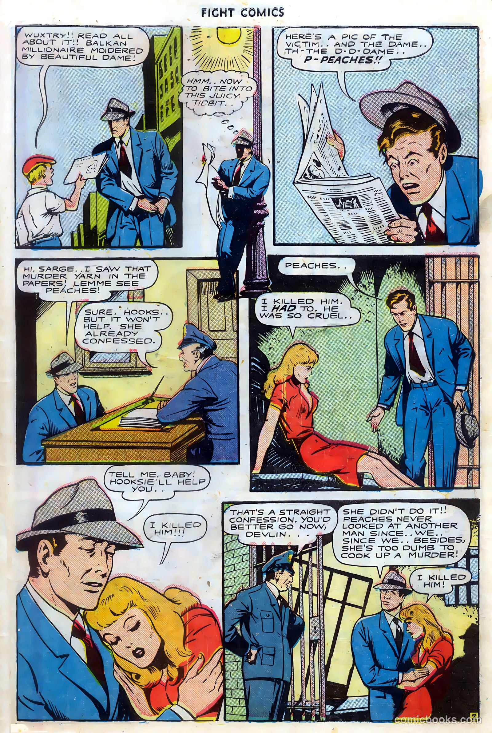 Fight Comics #42 (1946) — page 31 of 36