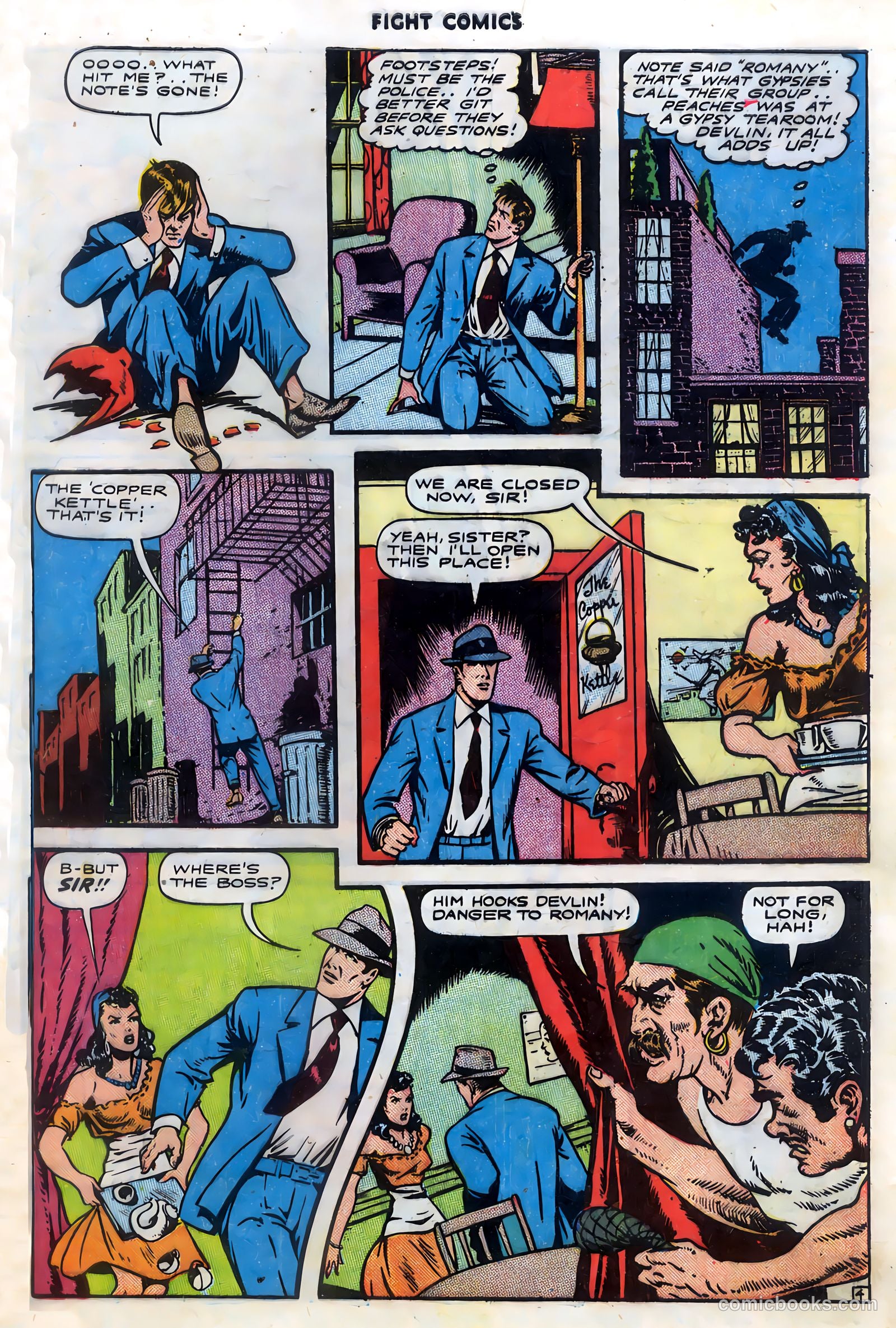 Fight Comics #42 (1946) — page 33 of 36