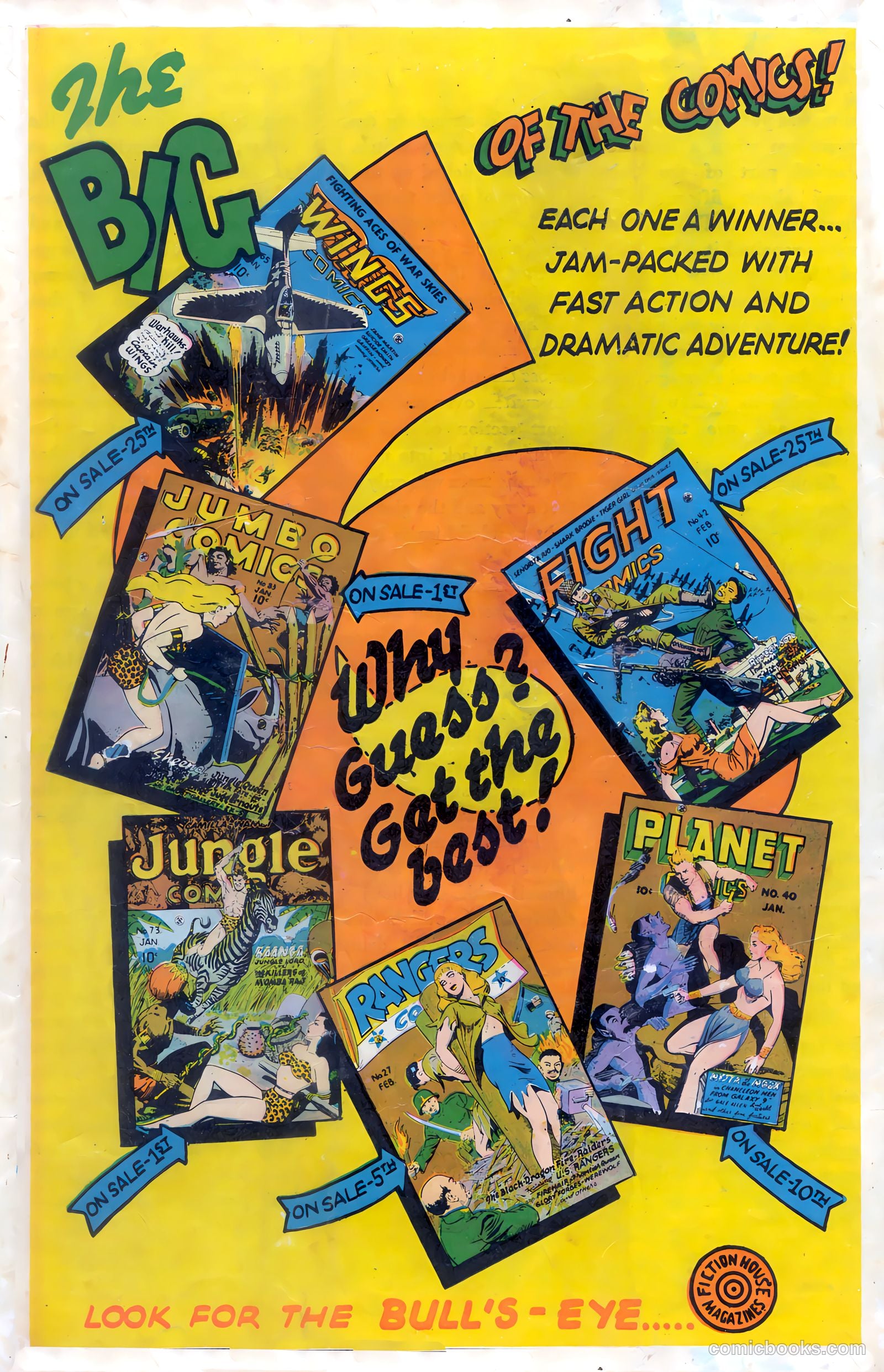 Fight Comics #42 (1946) — page 36 of 36