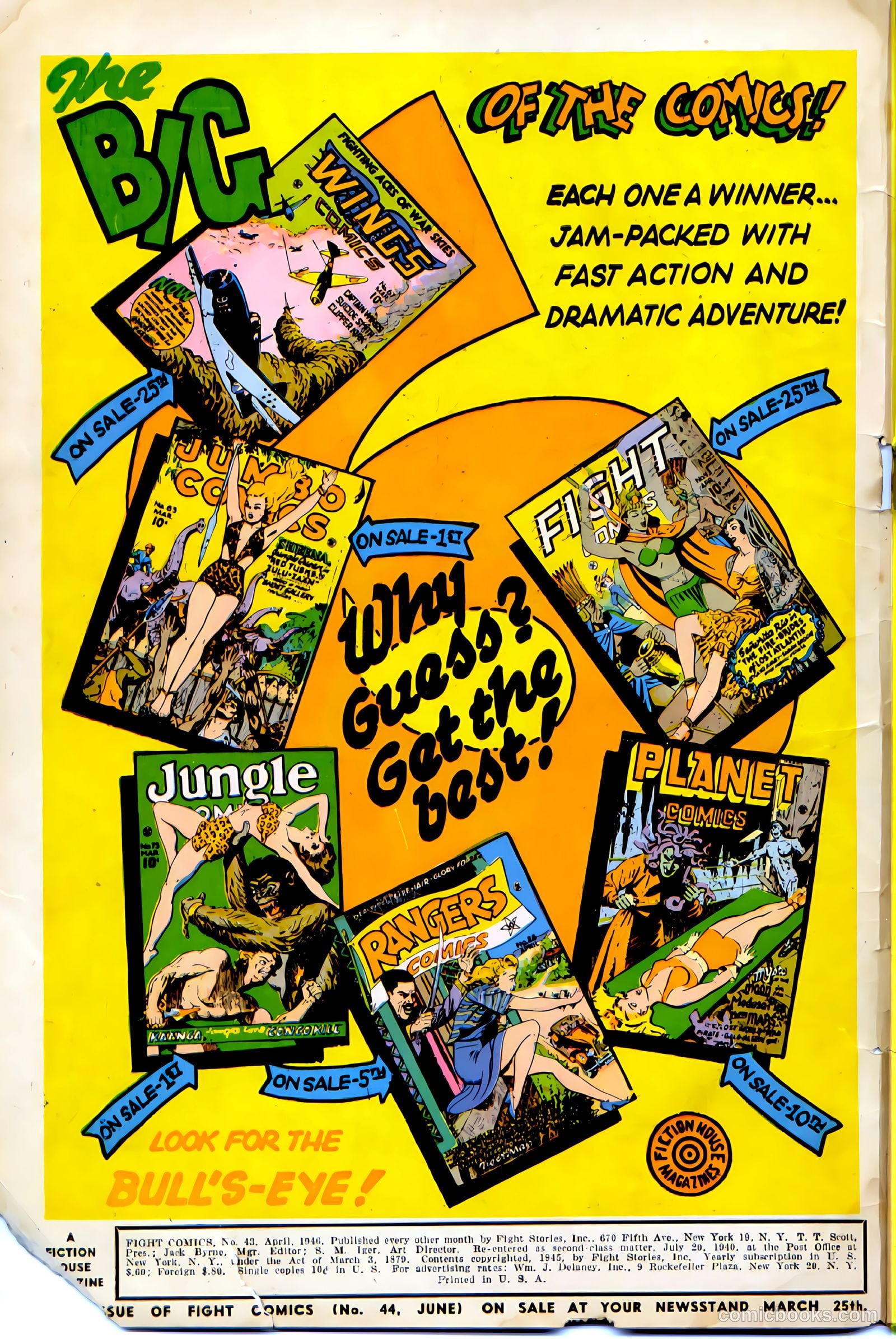 Fight Comics #43 (1946) — page 2 of 52