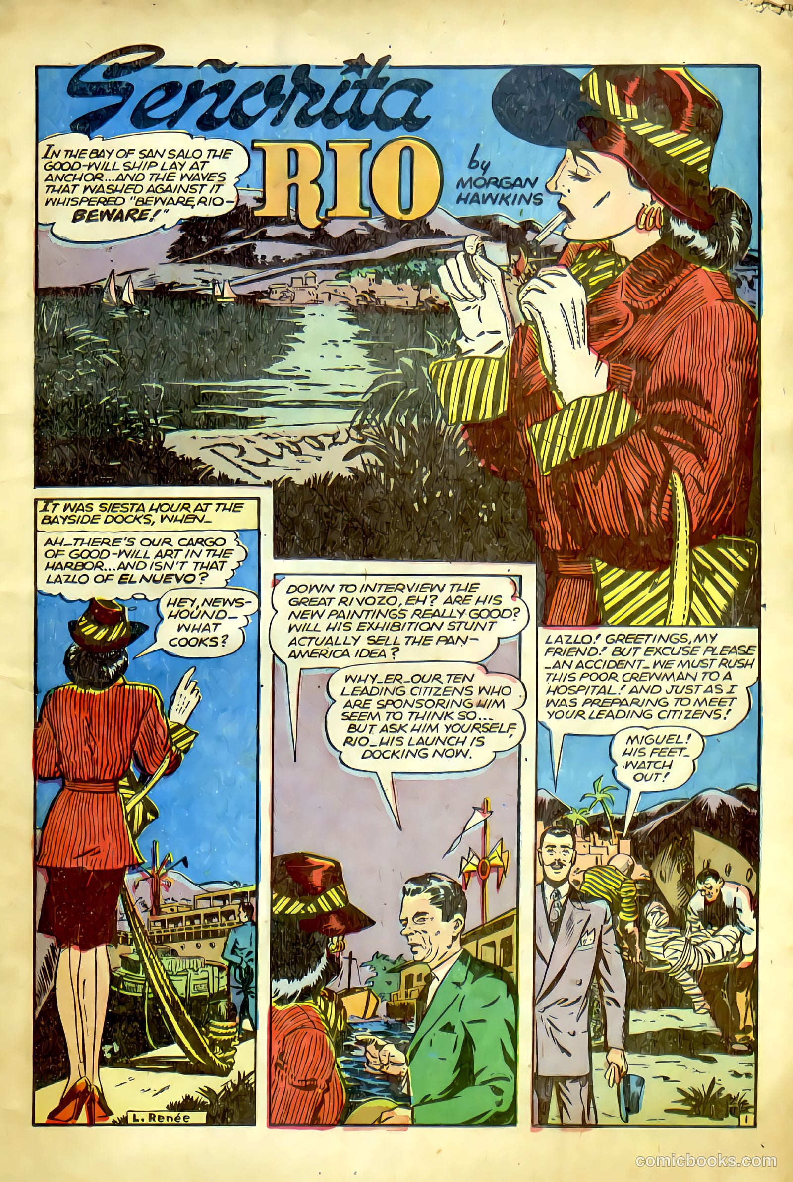 Fight Comics #43 (1946) — page 3 of 52