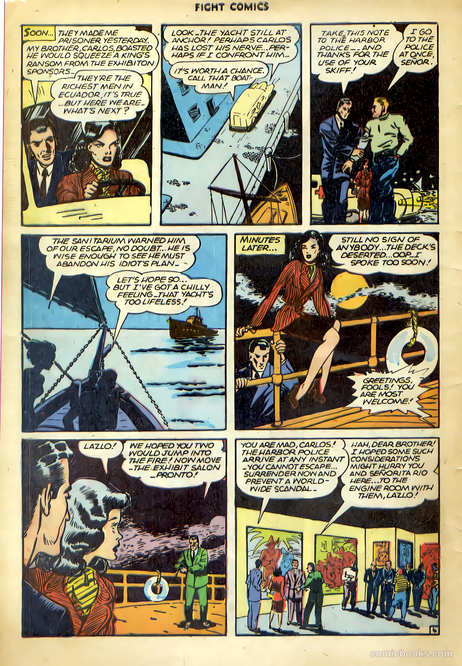 Fight Comics #43 (1946) — page 8 of 52