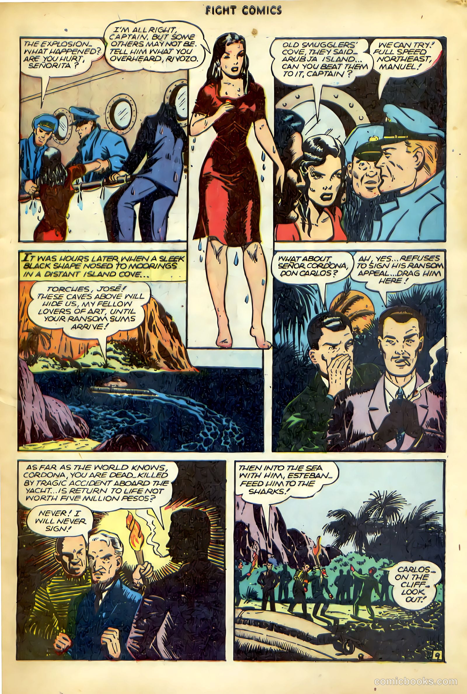 Fight Comics #43 (1946) — page 11 of 52