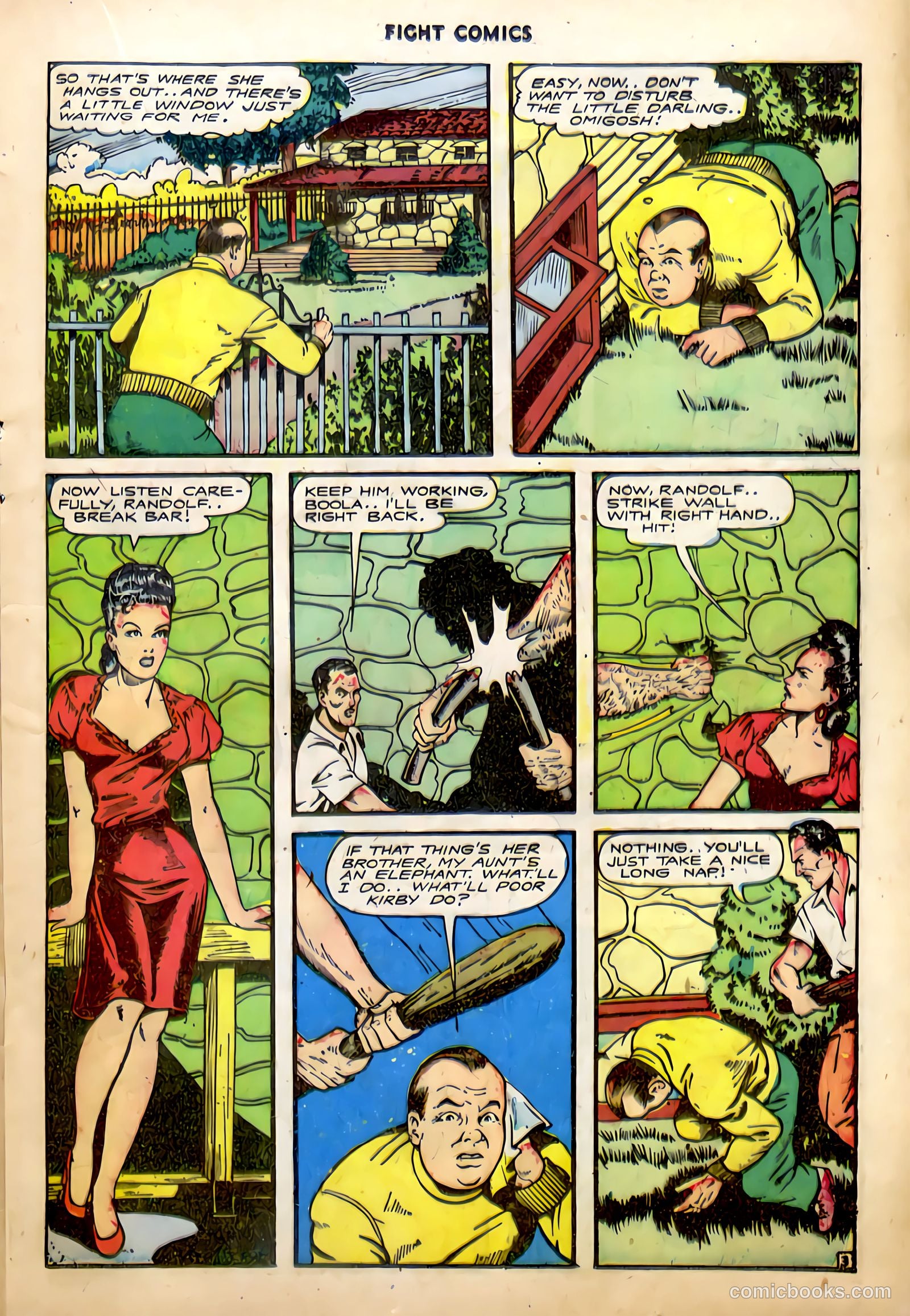 Fight Comics #43 (1946) — page 23 of 52