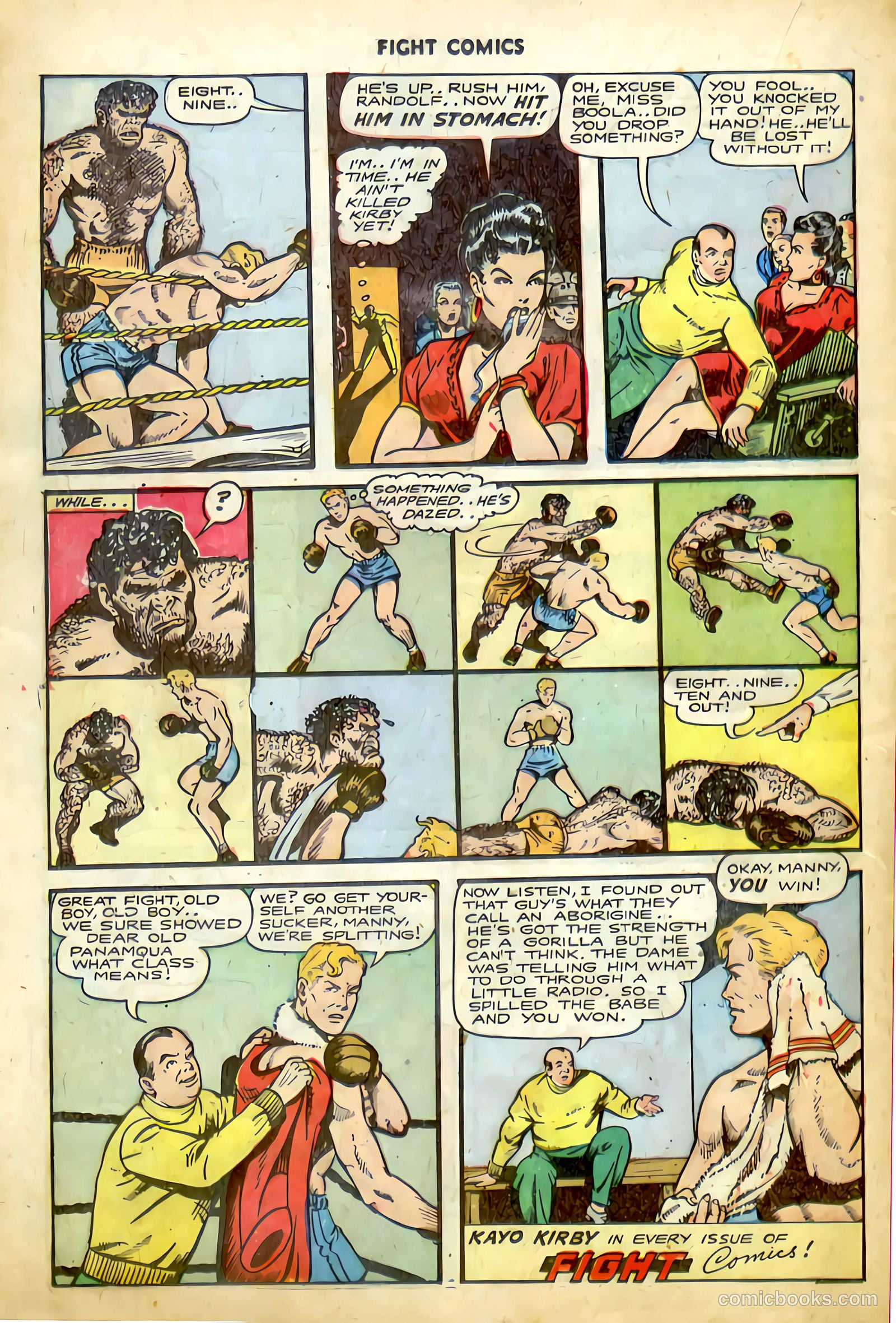Fight Comics #43 (1946) — page 26 of 52