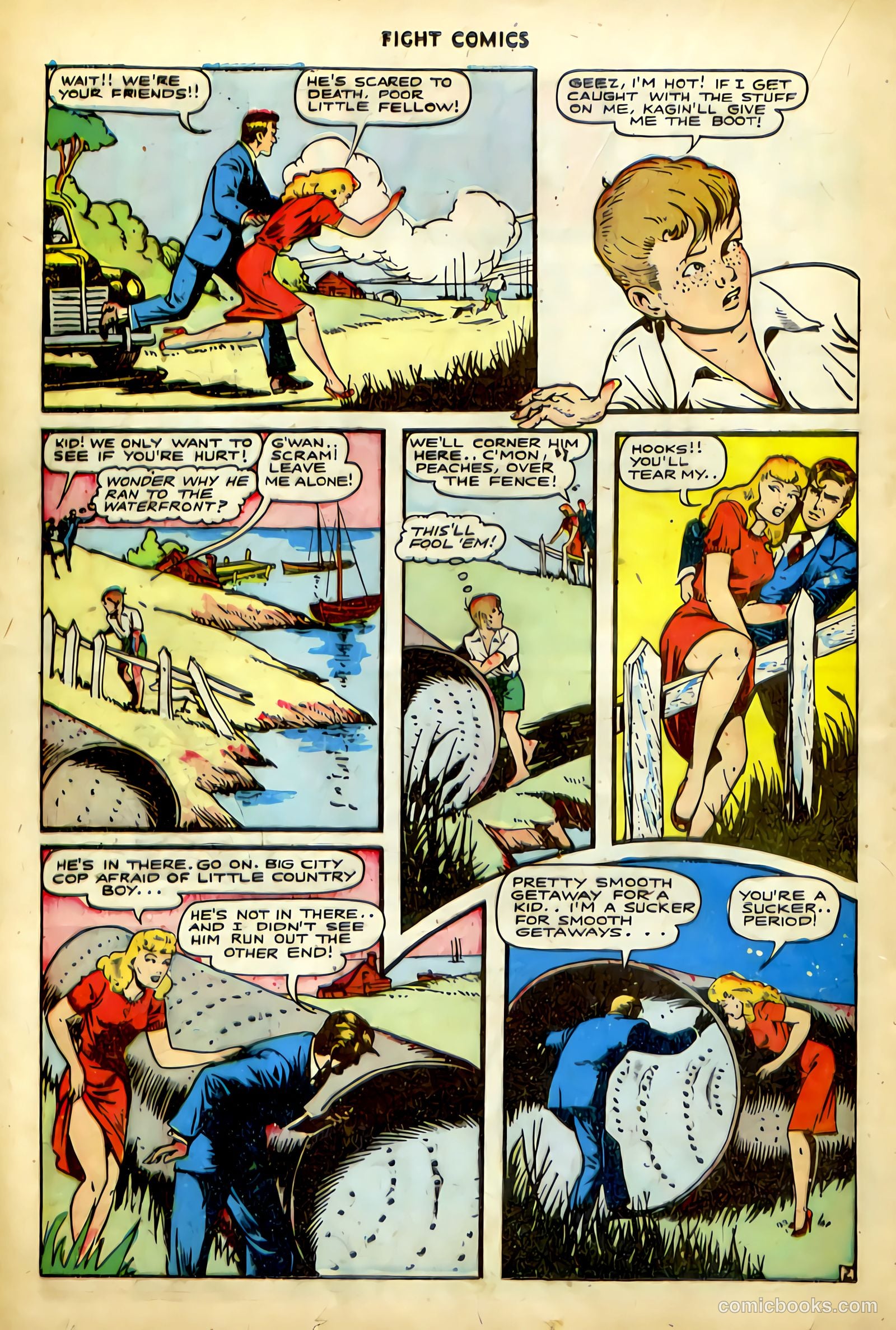 Fight Comics #43 (1946) — page 30 of 52