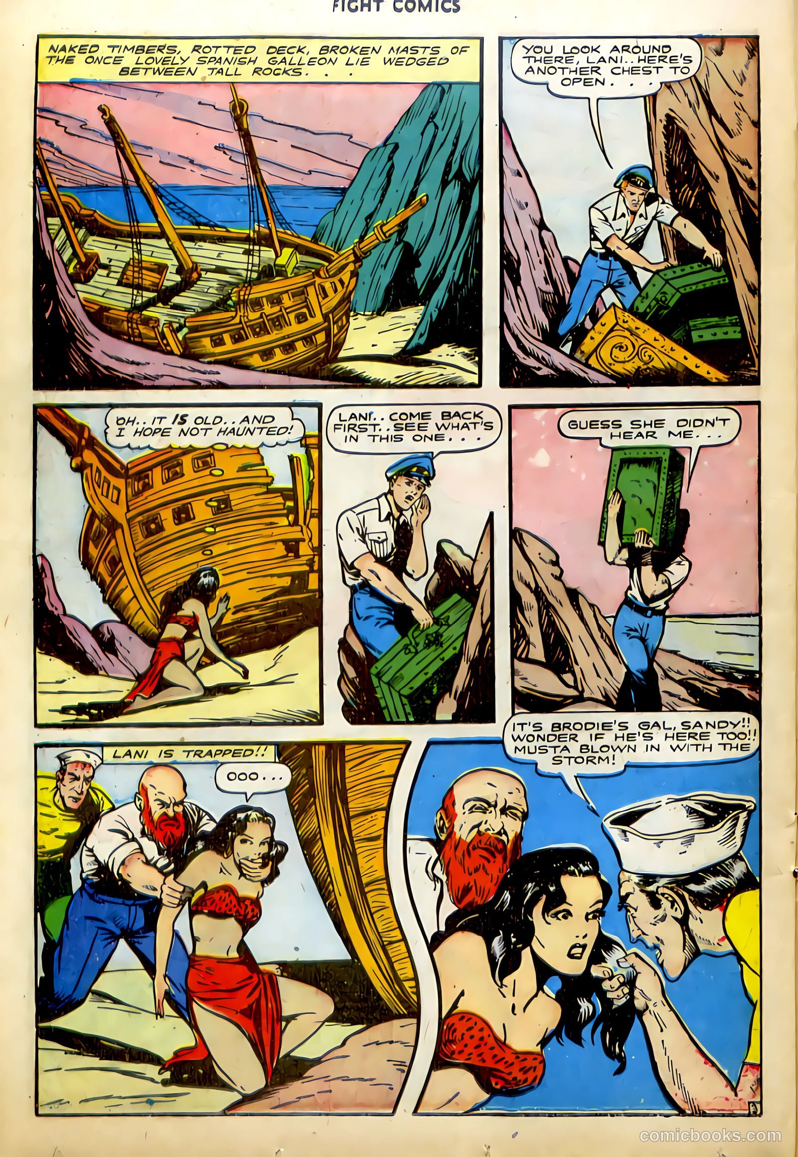 Fight Comics #43 (1946) — page 36 of 52