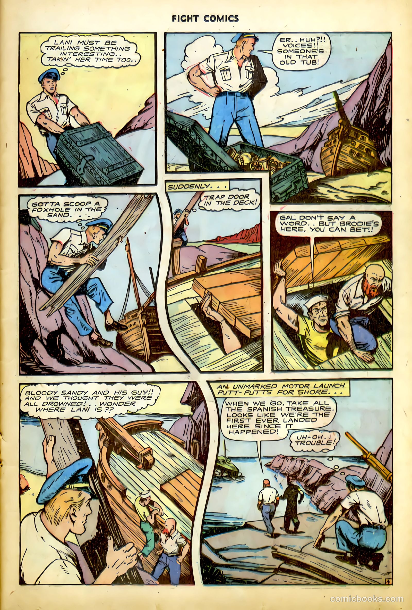 Fight Comics #43 (1946) — page 37 of 52