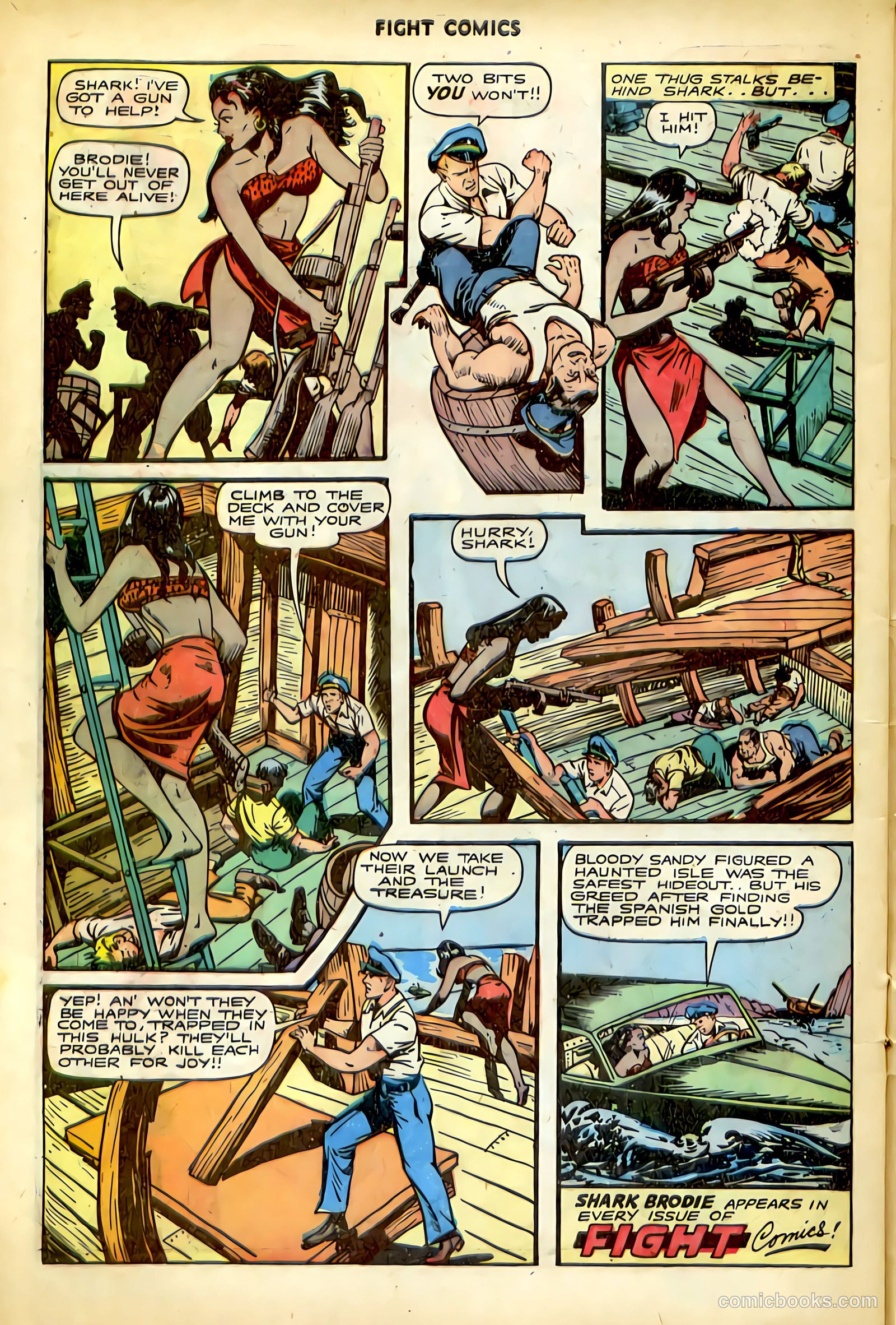 Fight Comics #43 (1946) — page 40 of 52