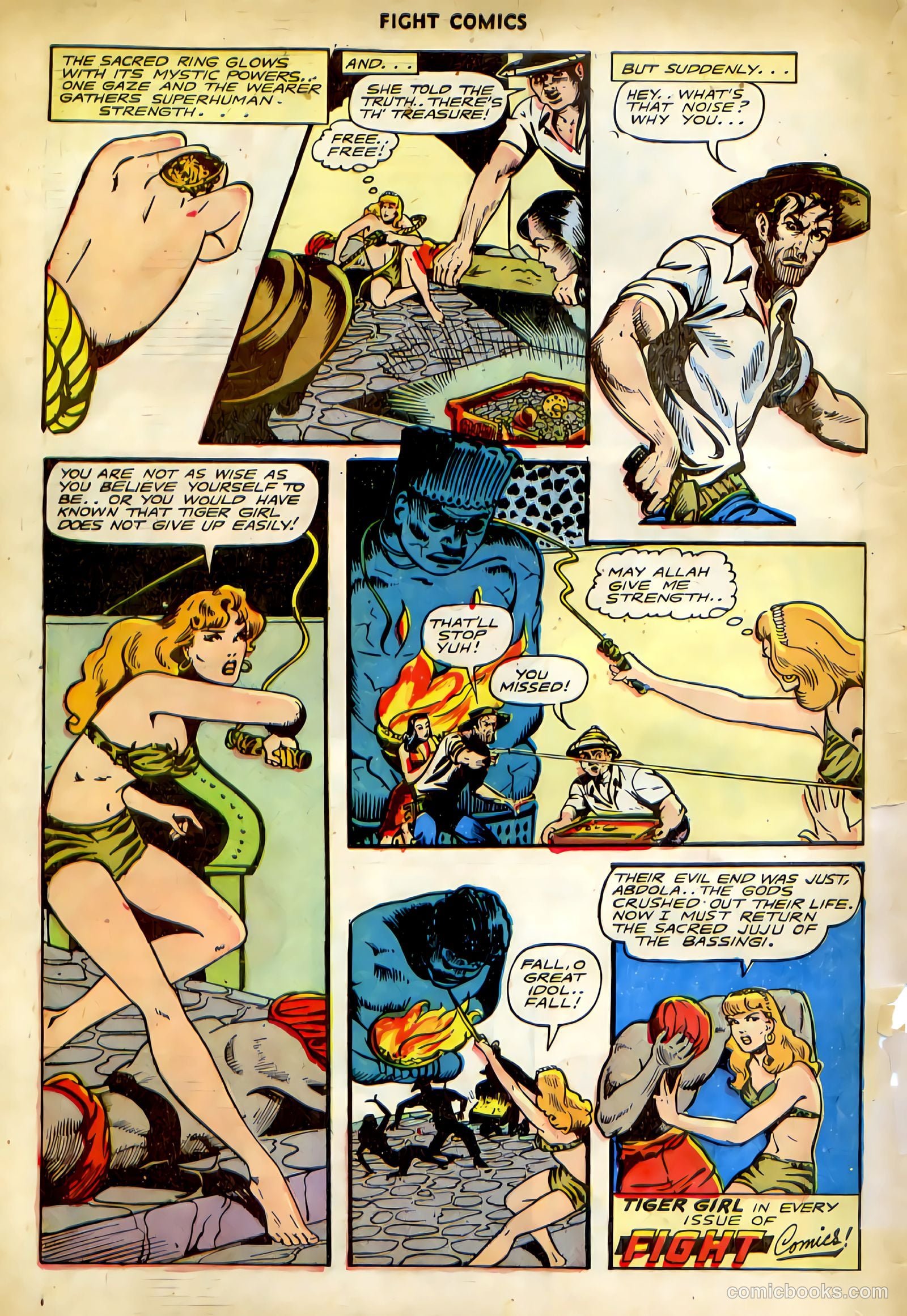 Fight Comics #43 (1946) — page 50 of 52
