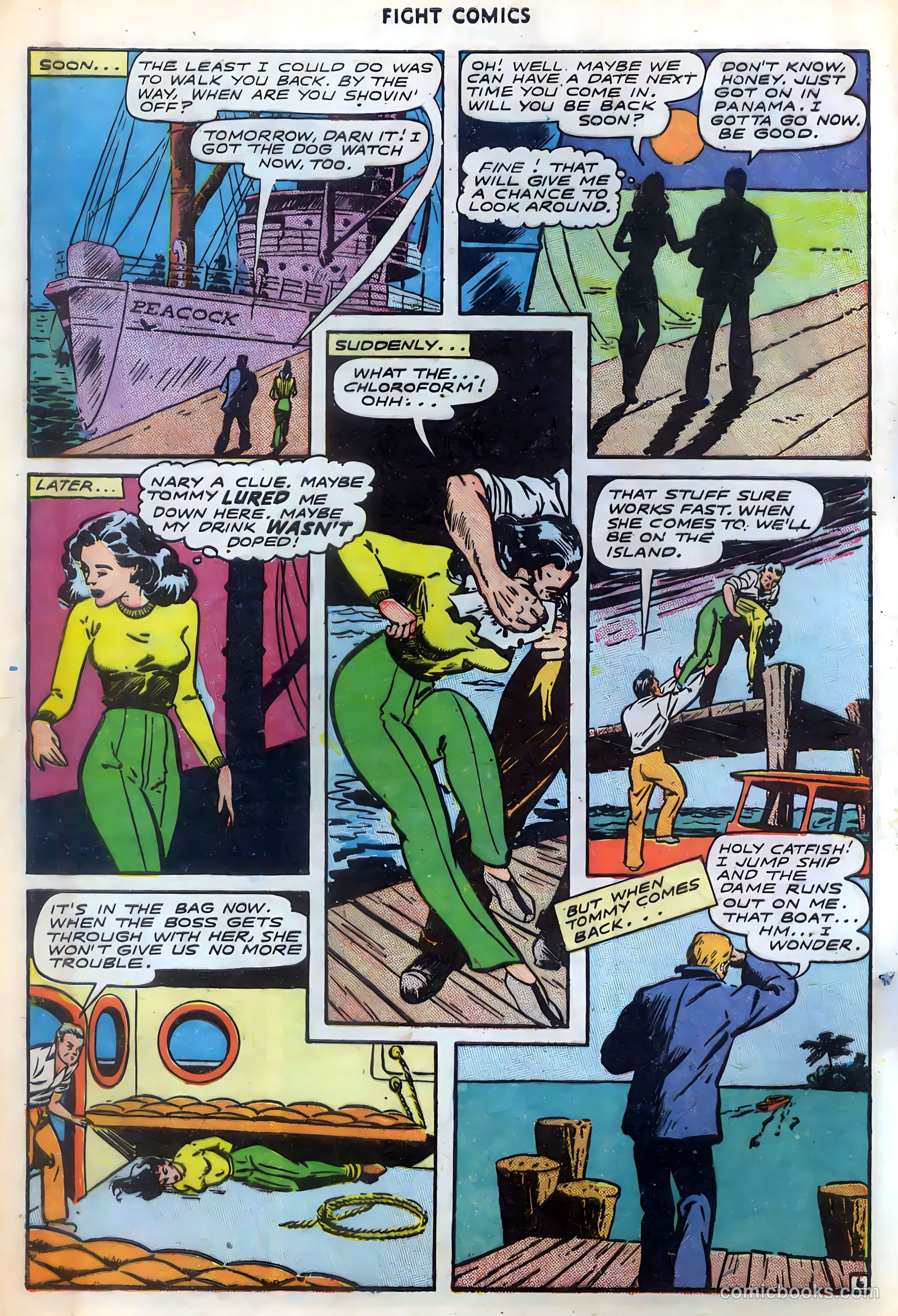 Fight Comics #44 (1946) — page 8 of 52