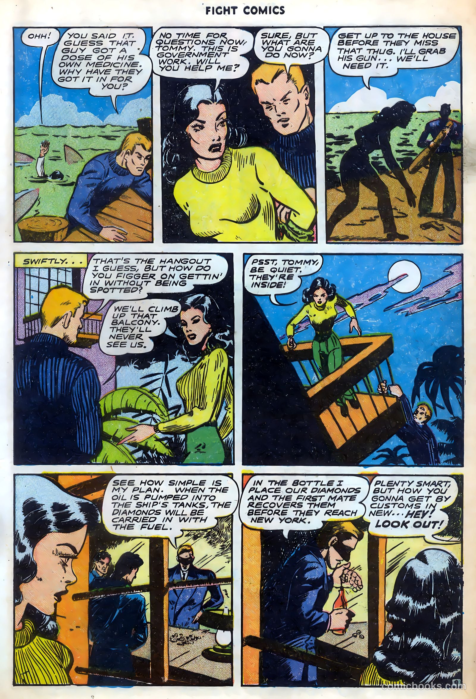 Fight Comics #44 (1946) — page 11 of 52