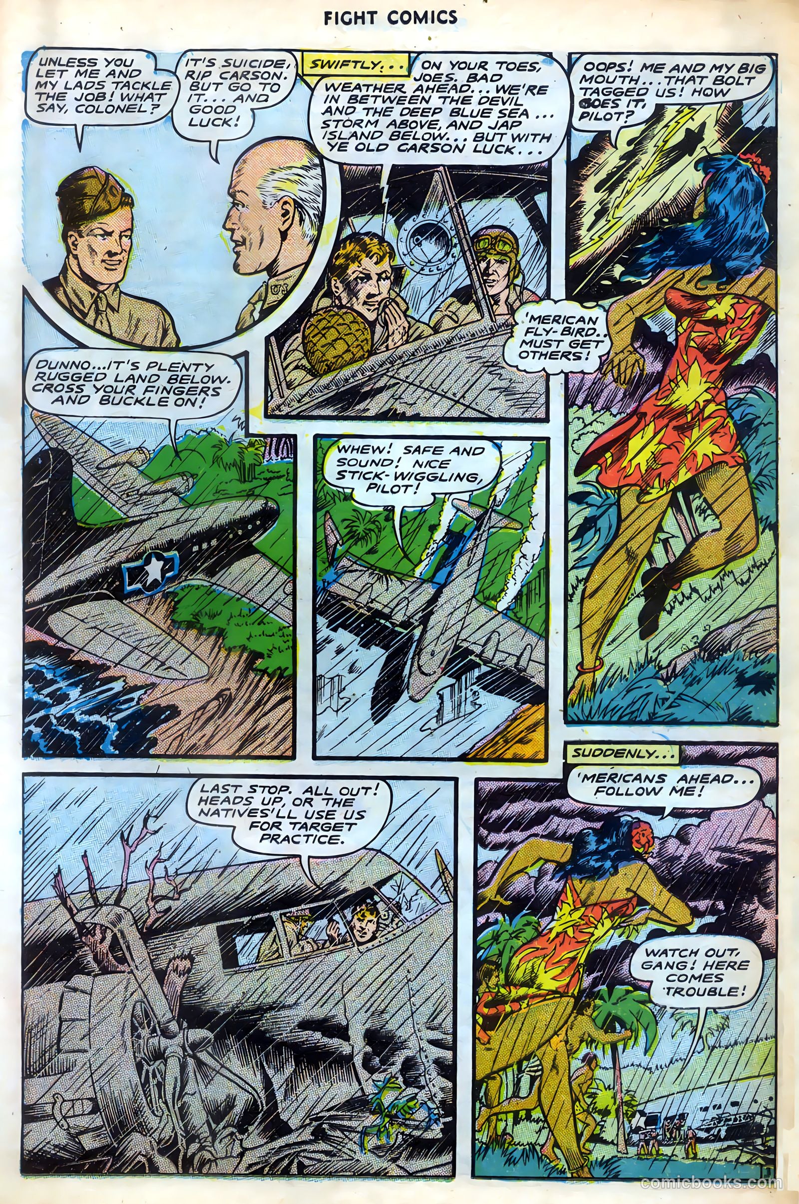 Fight Comics #44 (1946) — page 15 of 52