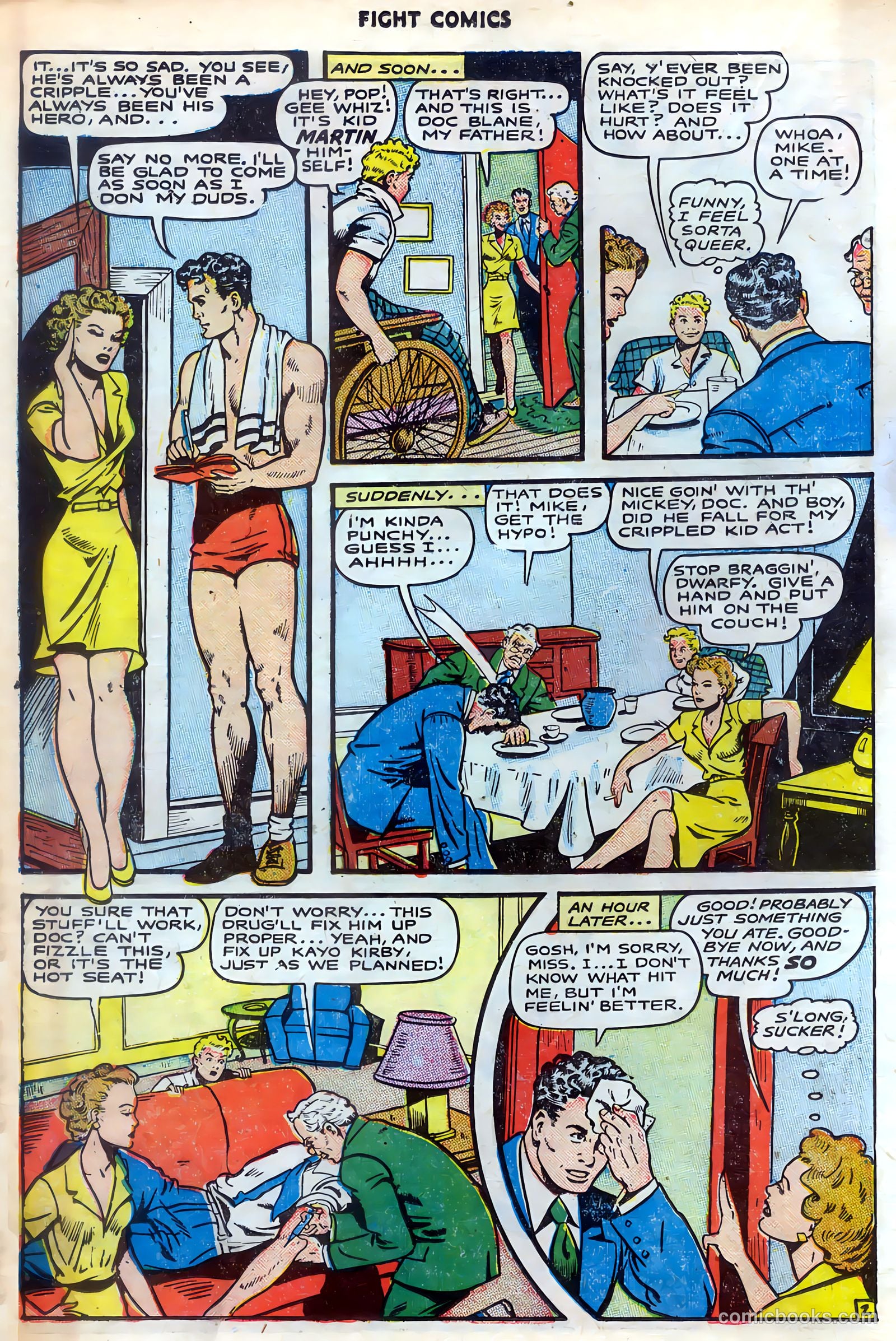 Fight Comics #44 (1946) — page 22 of 52