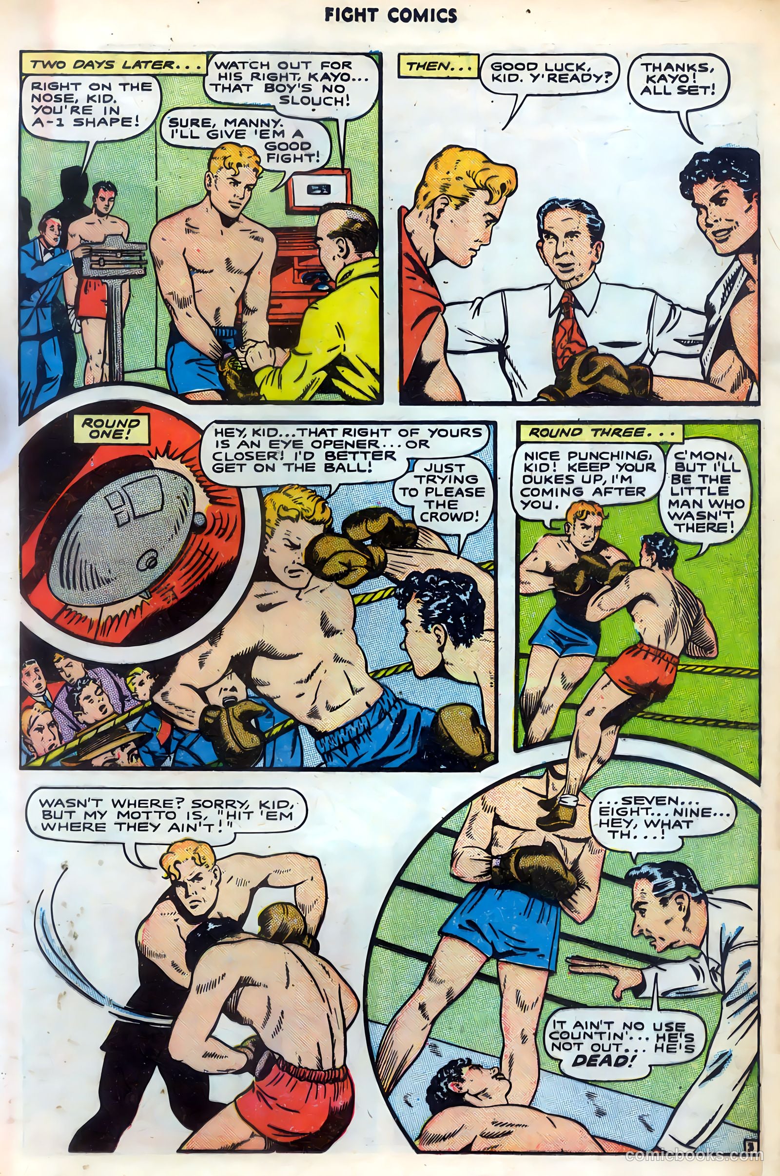 Fight Comics #44 (1946) — page 23 of 52