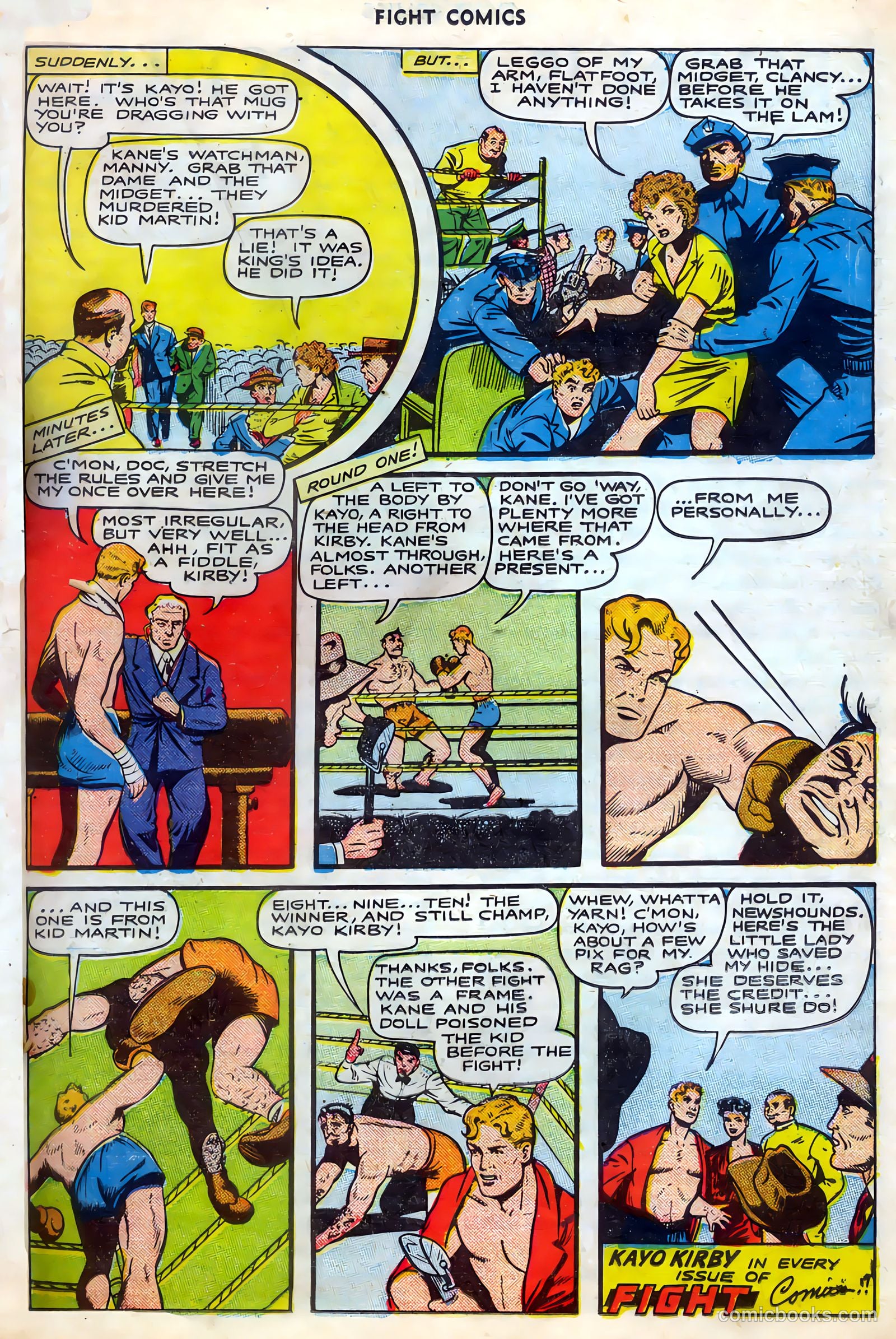 Fight Comics #44 (1946) — page 27 of 52