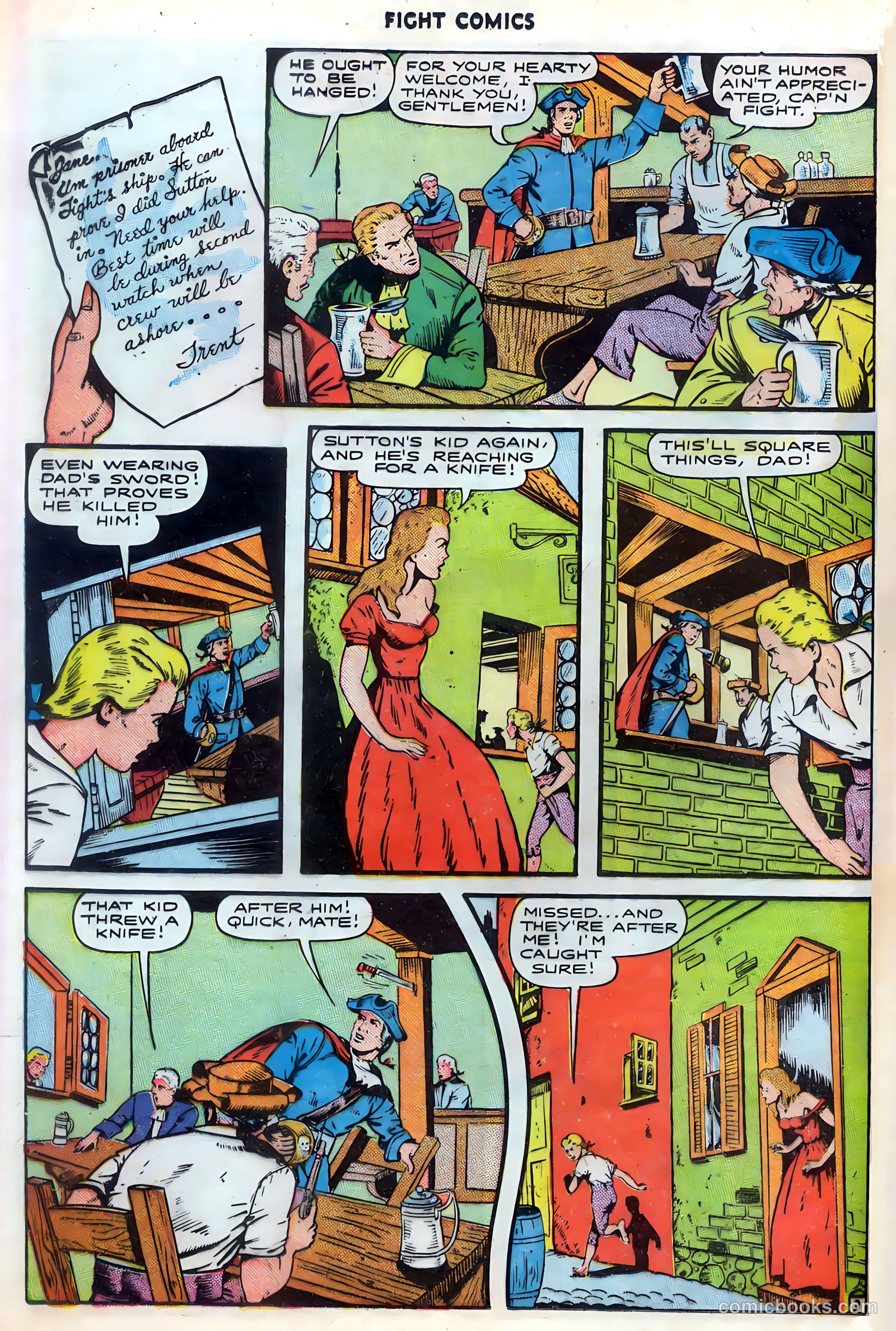 Fight Comics #44 (1946) — page 32 of 52