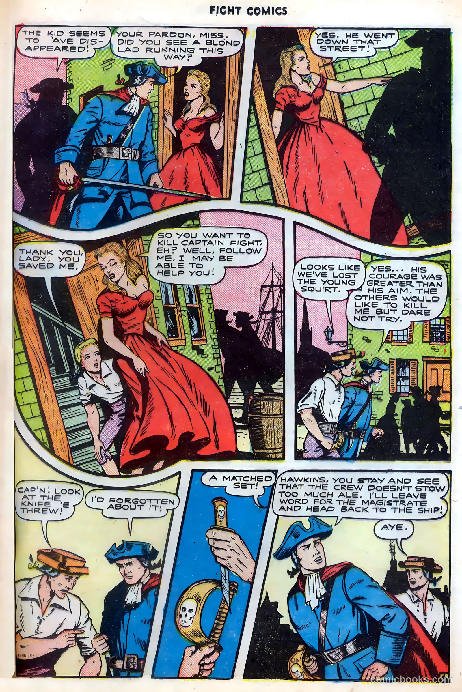 Fight Comics #44 (1946) — page 33 of 52