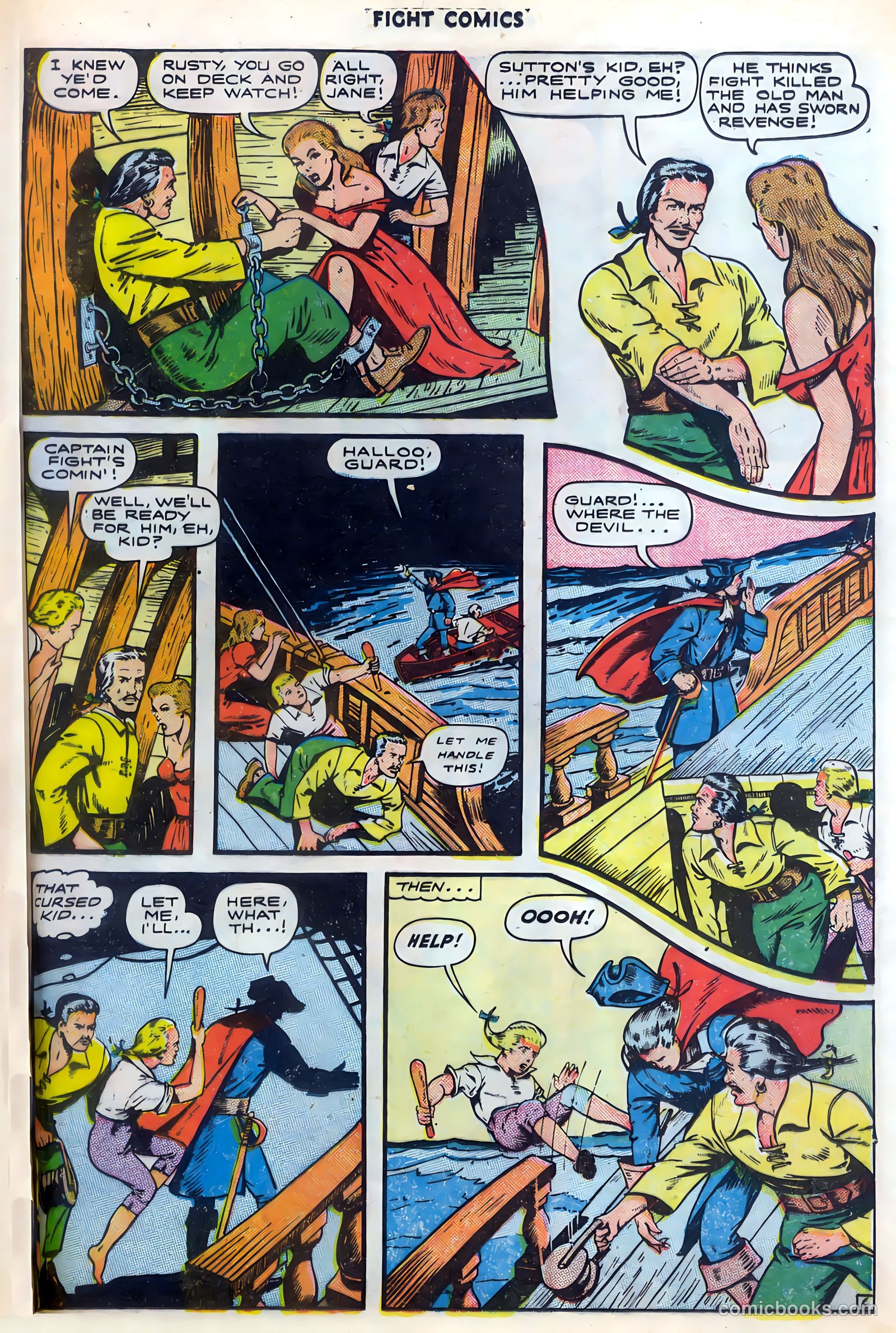 Fight Comics #44 (1946) — page 35 of 52