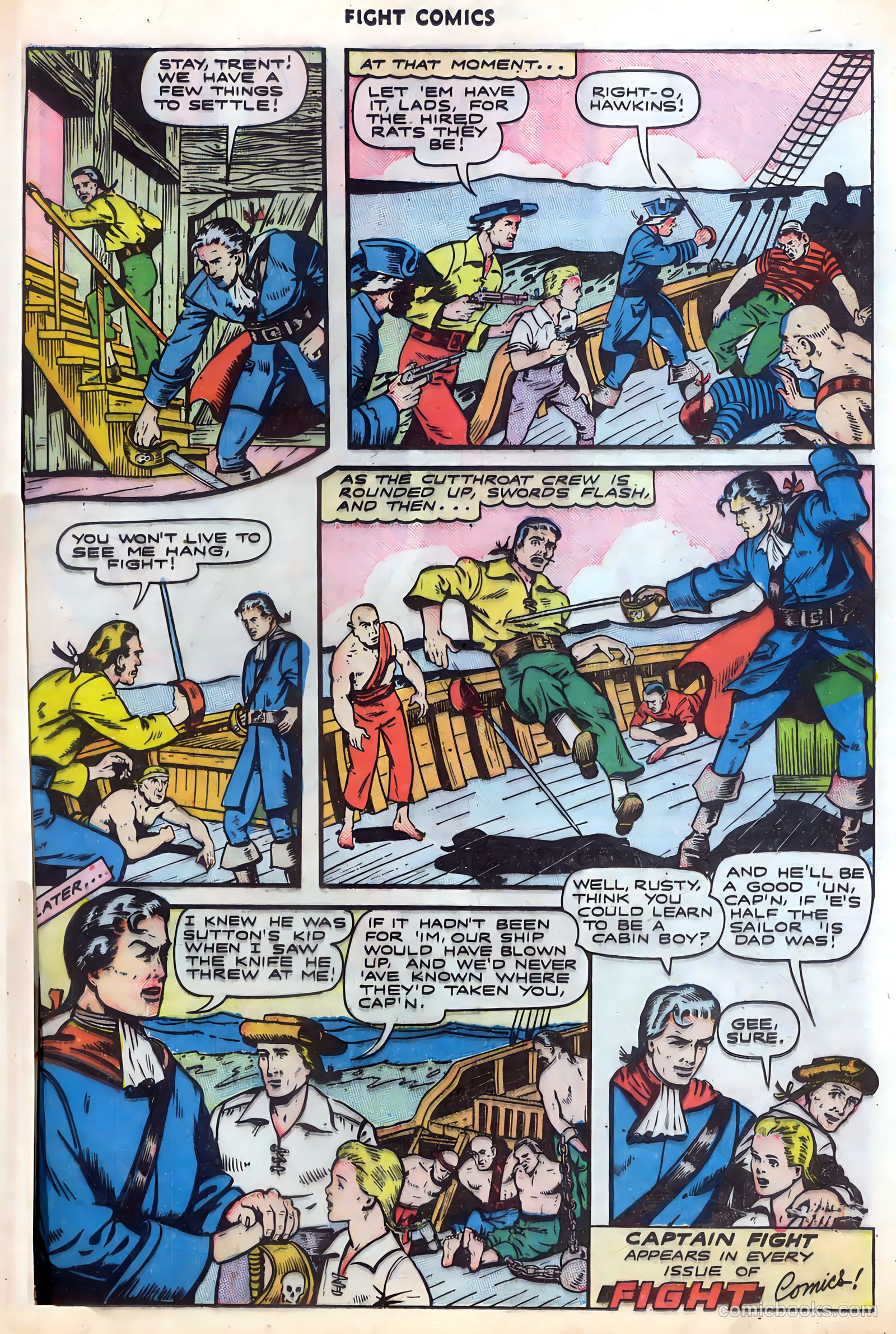 Fight Comics #44 (1946) — page 37 of 52