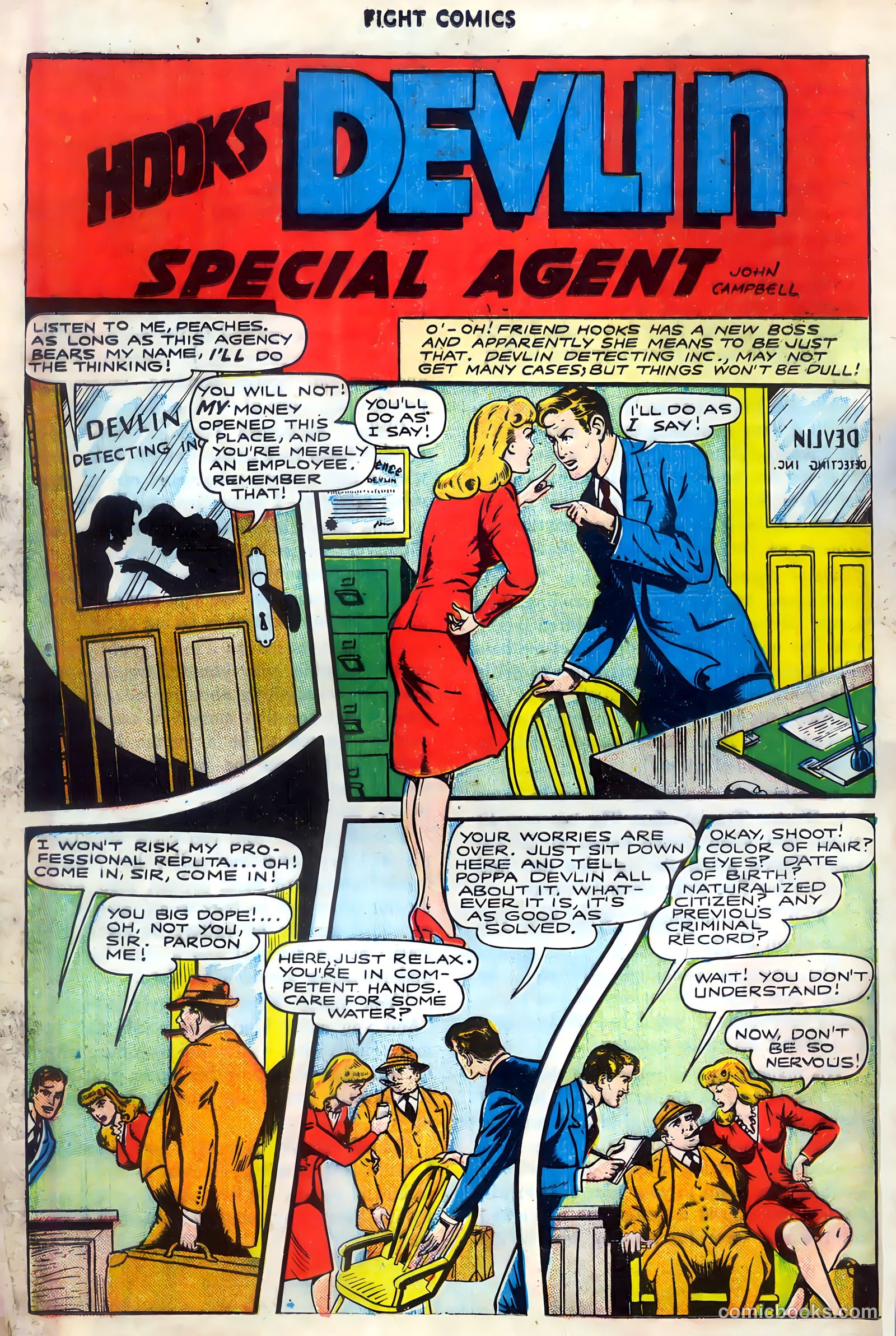Fight Comics #45 (1946) — page 28 of 52