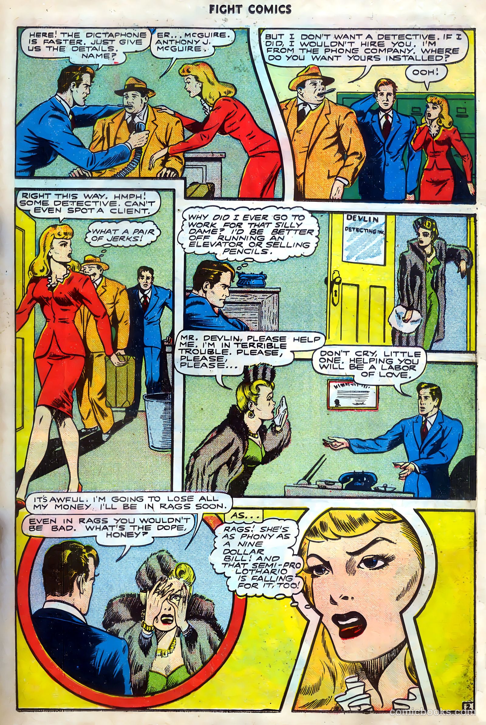 Fight Comics #45 (1946) — page 29 of 52