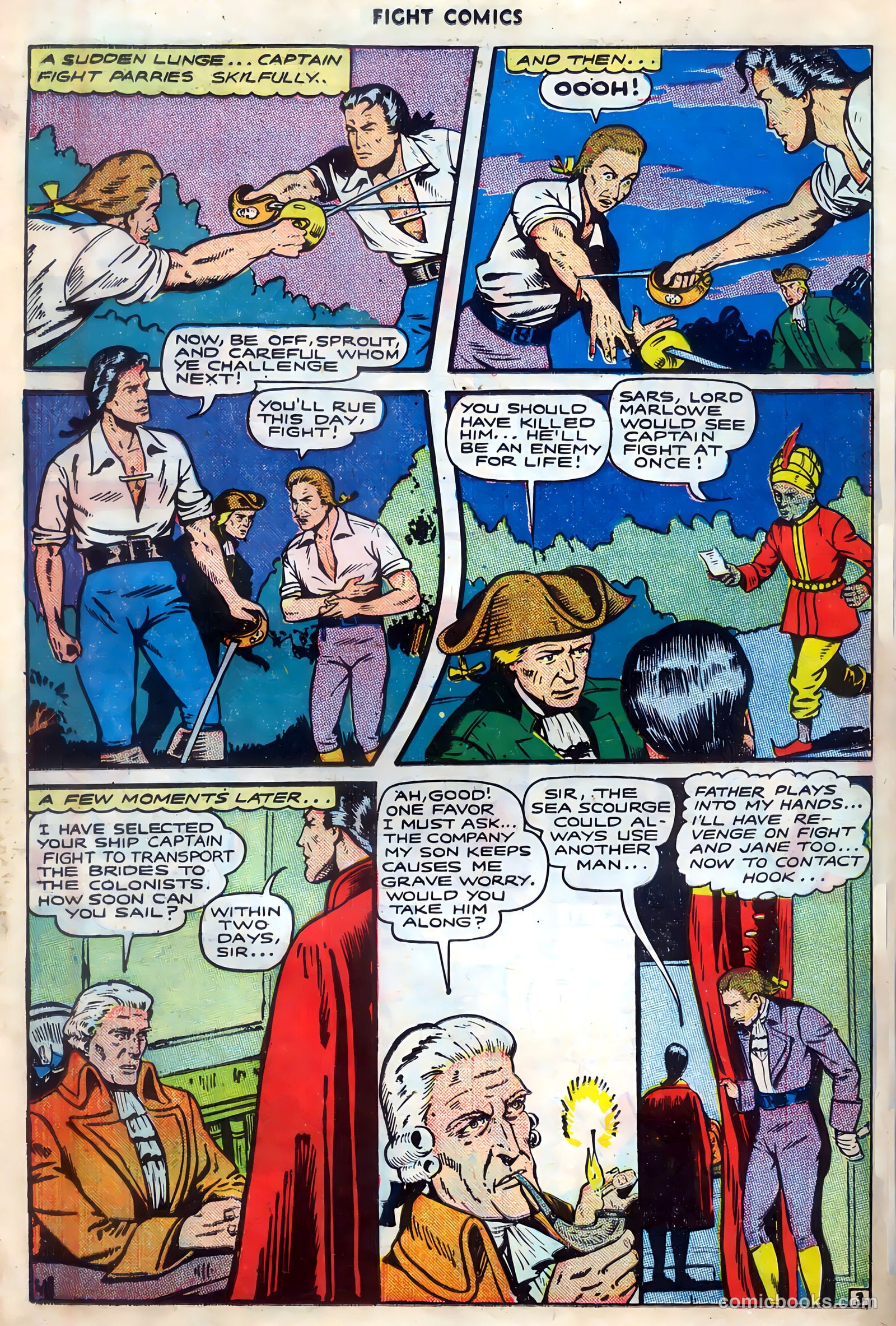 Fight Comics #45 (1946) — page 36 of 52