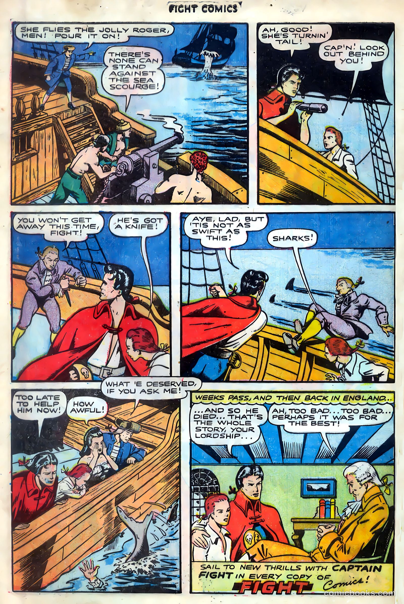 Fight Comics #45 (1946) — page 40 of 52
