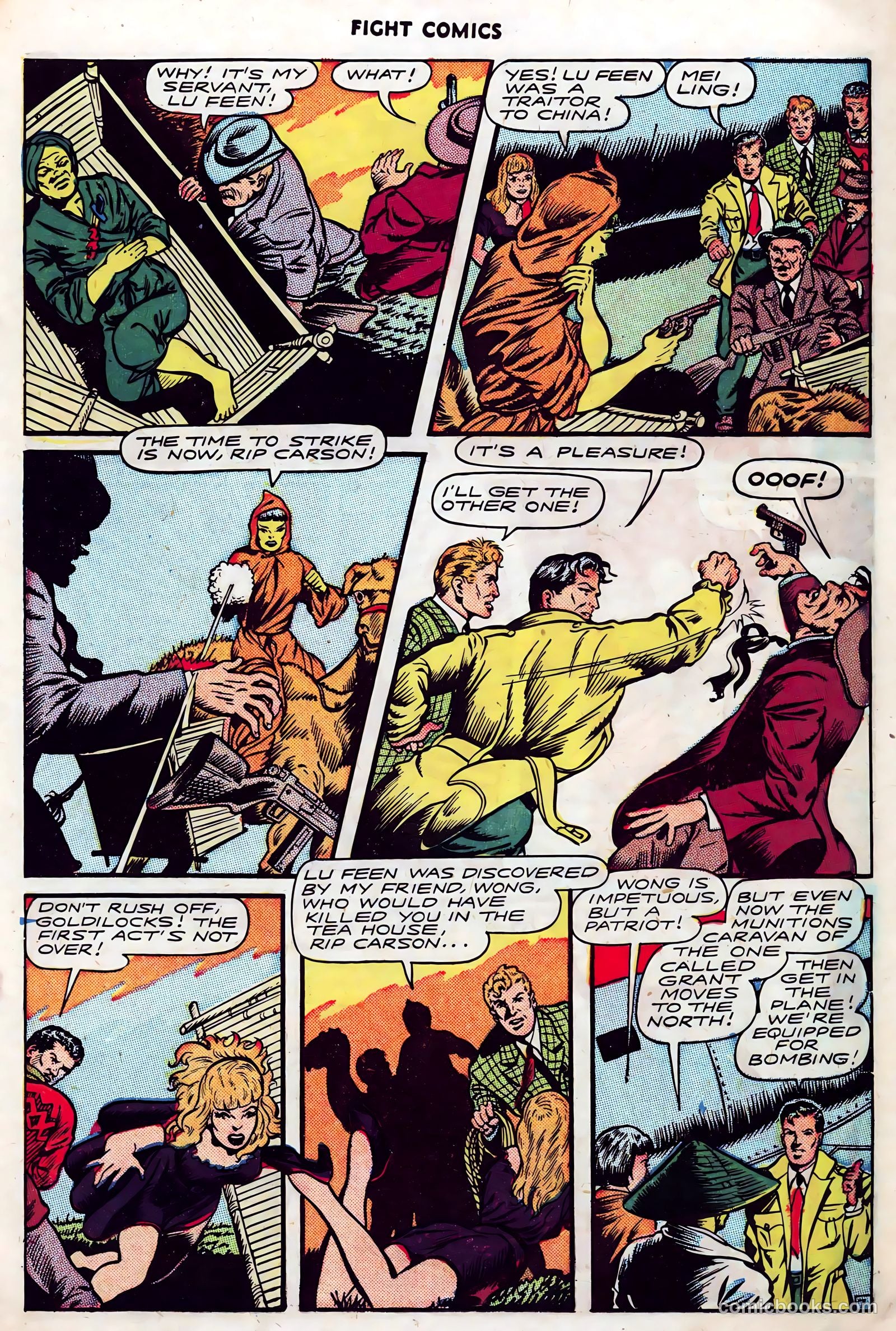 Fight Comics #46 (1946) — page 19 of 52
