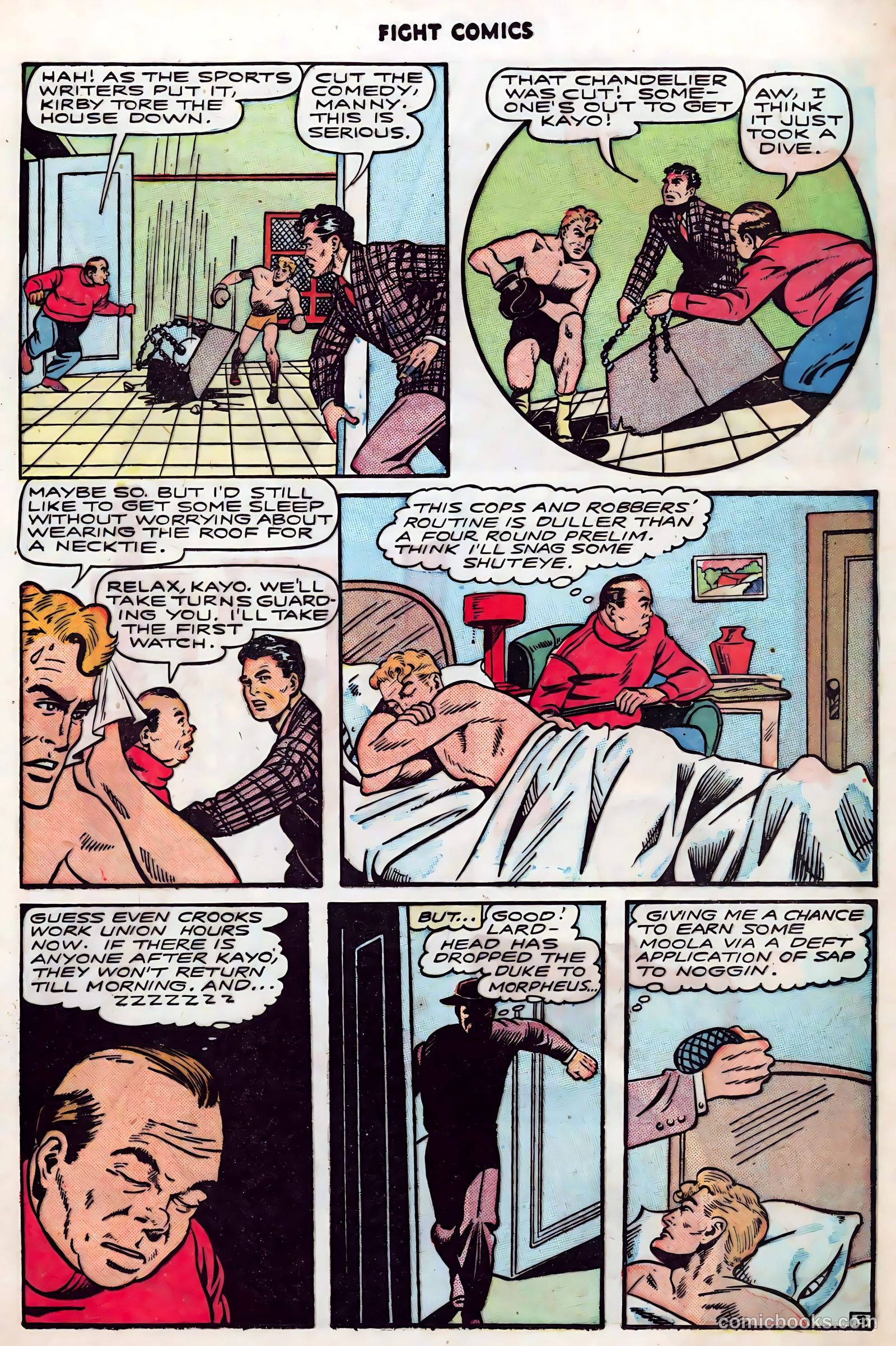 Fight Comics #46 (1946) — page 23 of 52