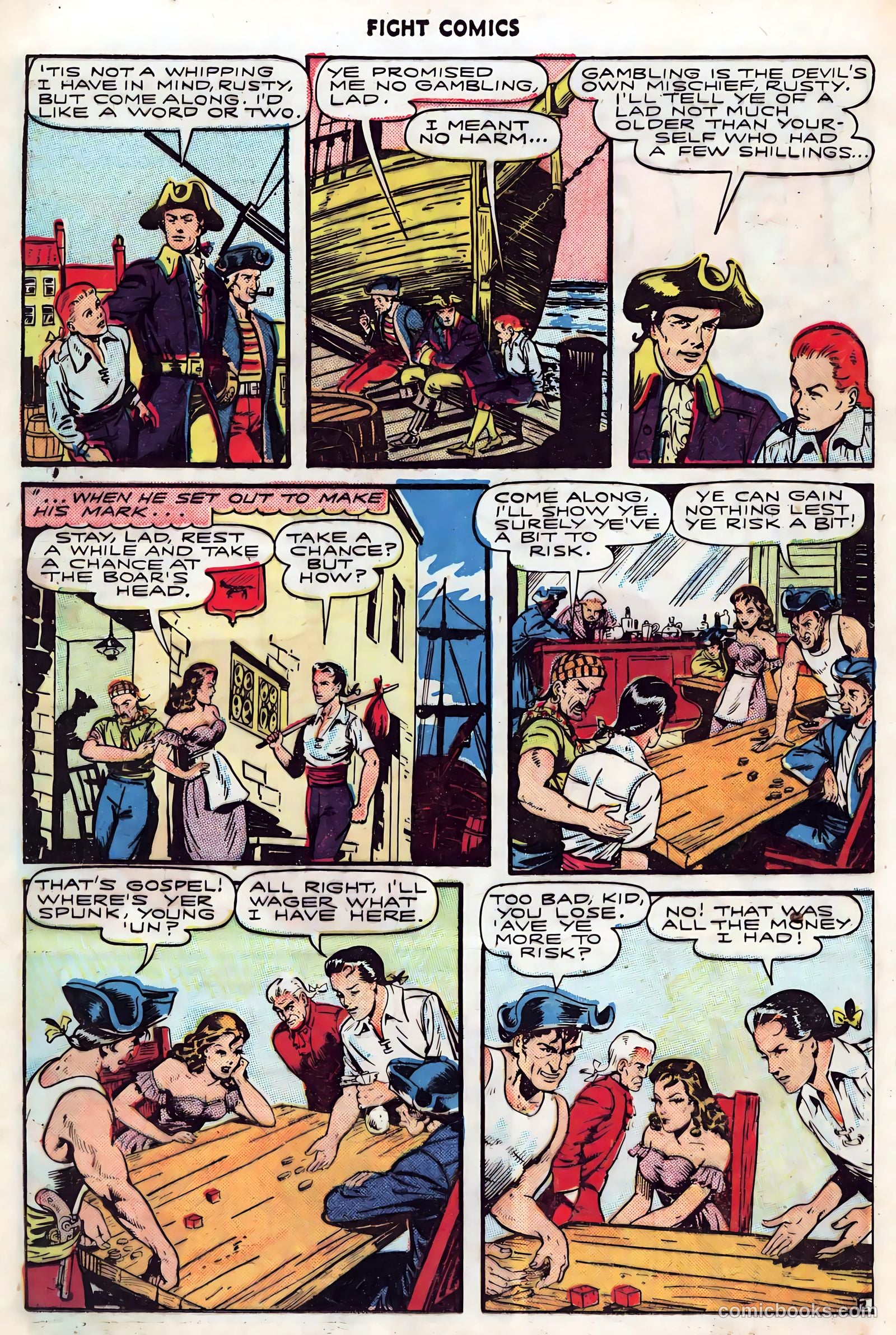 Fight Comics #46 (1946) — page 28 of 52
