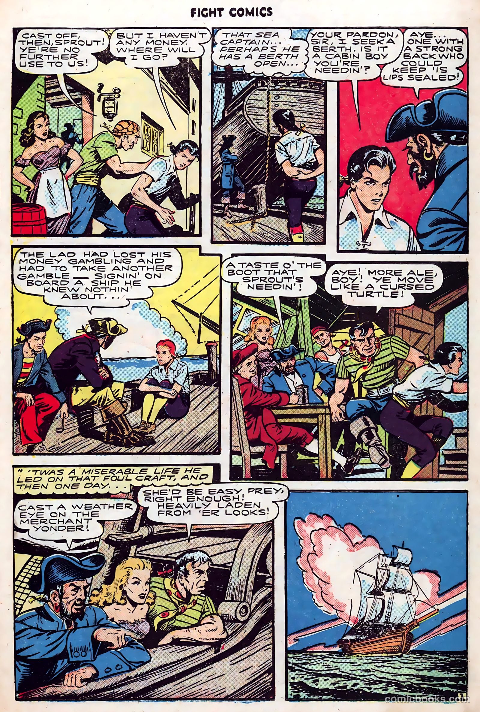 Fight Comics #46 (1946) — page 29 of 52