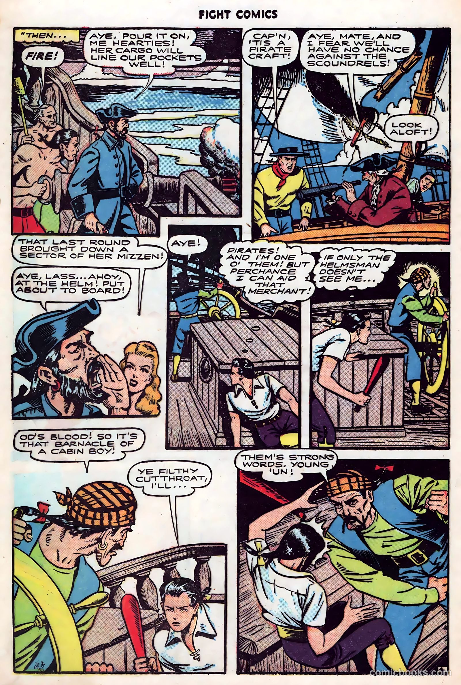 Fight Comics #46 (1946) — page 30 of 52