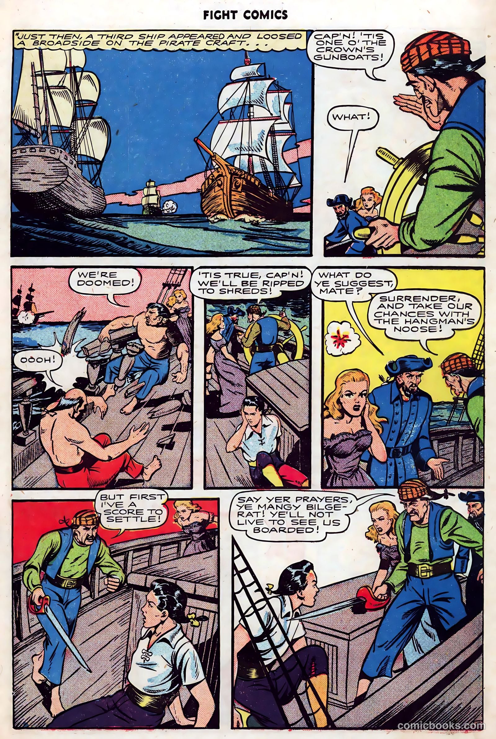 Fight Comics #46 (1946) — page 31 of 52